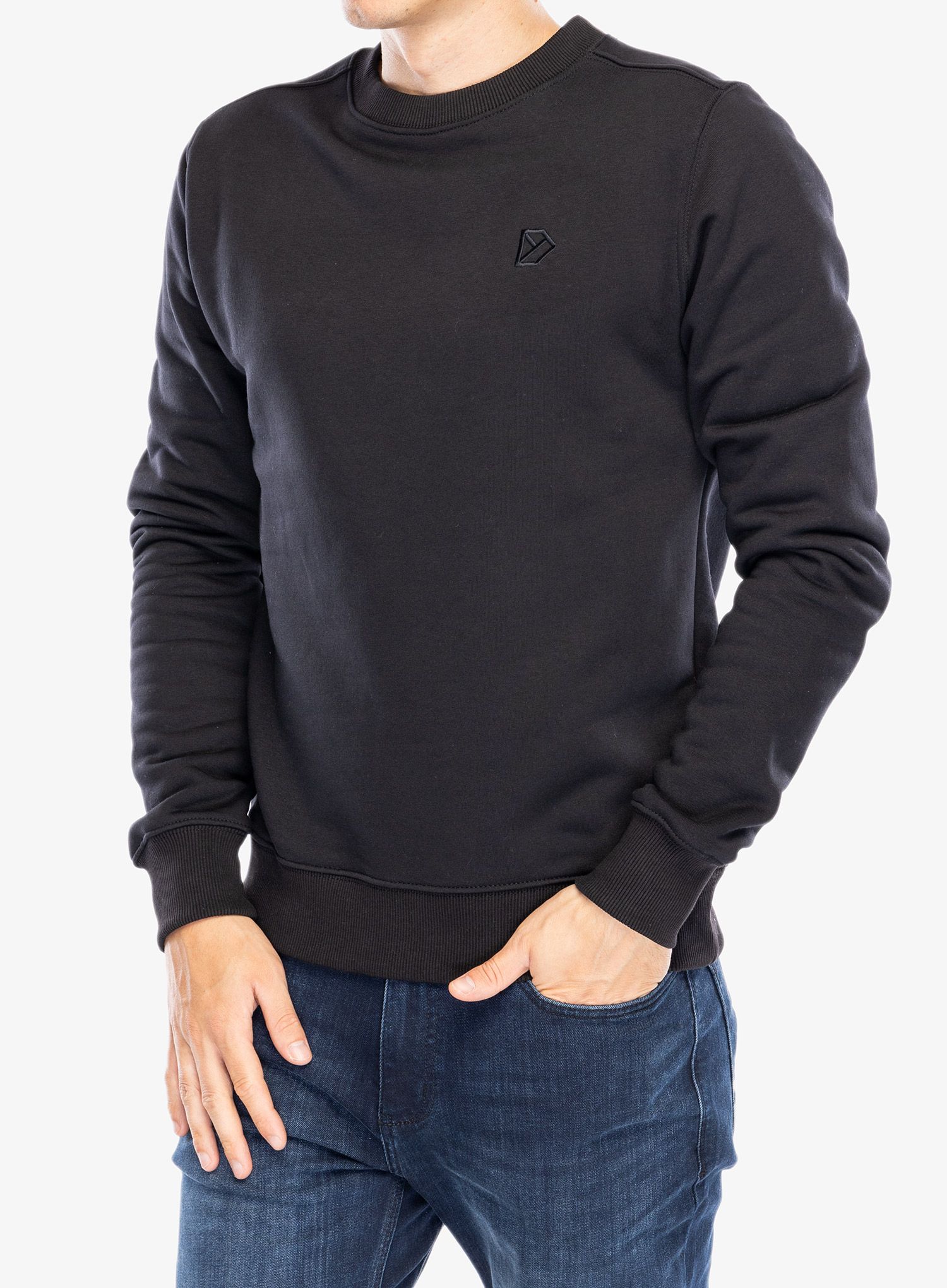 Кофта Didriksons Fyn Sweater - black