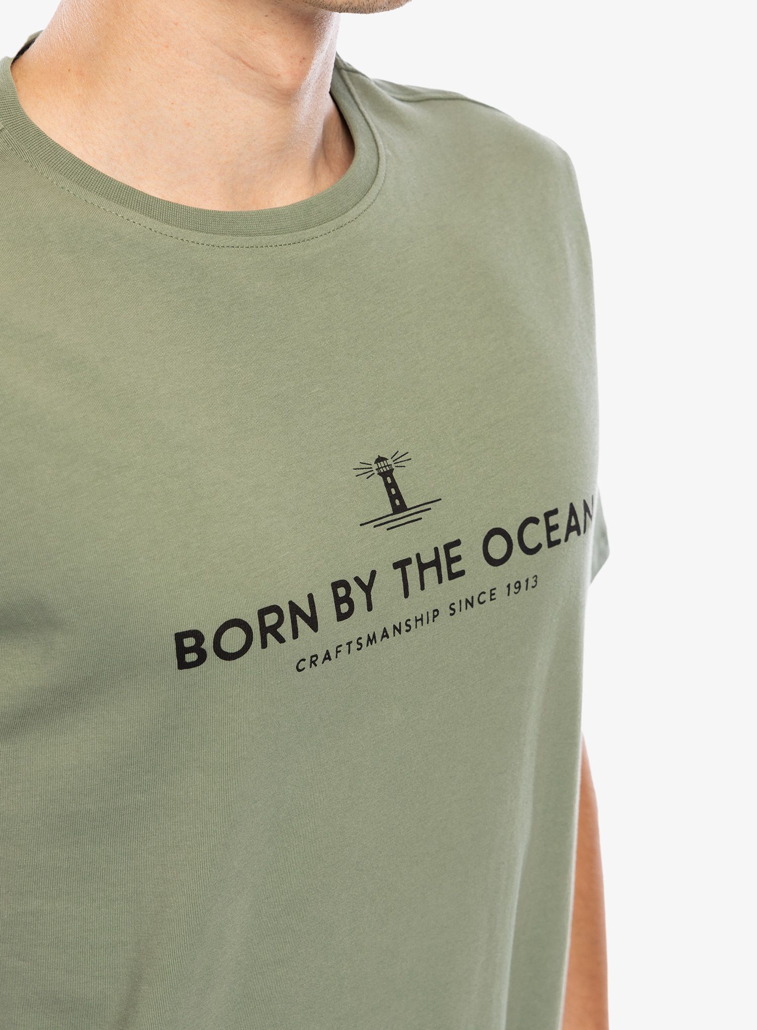 Футболка бавовняна Didriksons Harald T-Shirt Light House - light moss