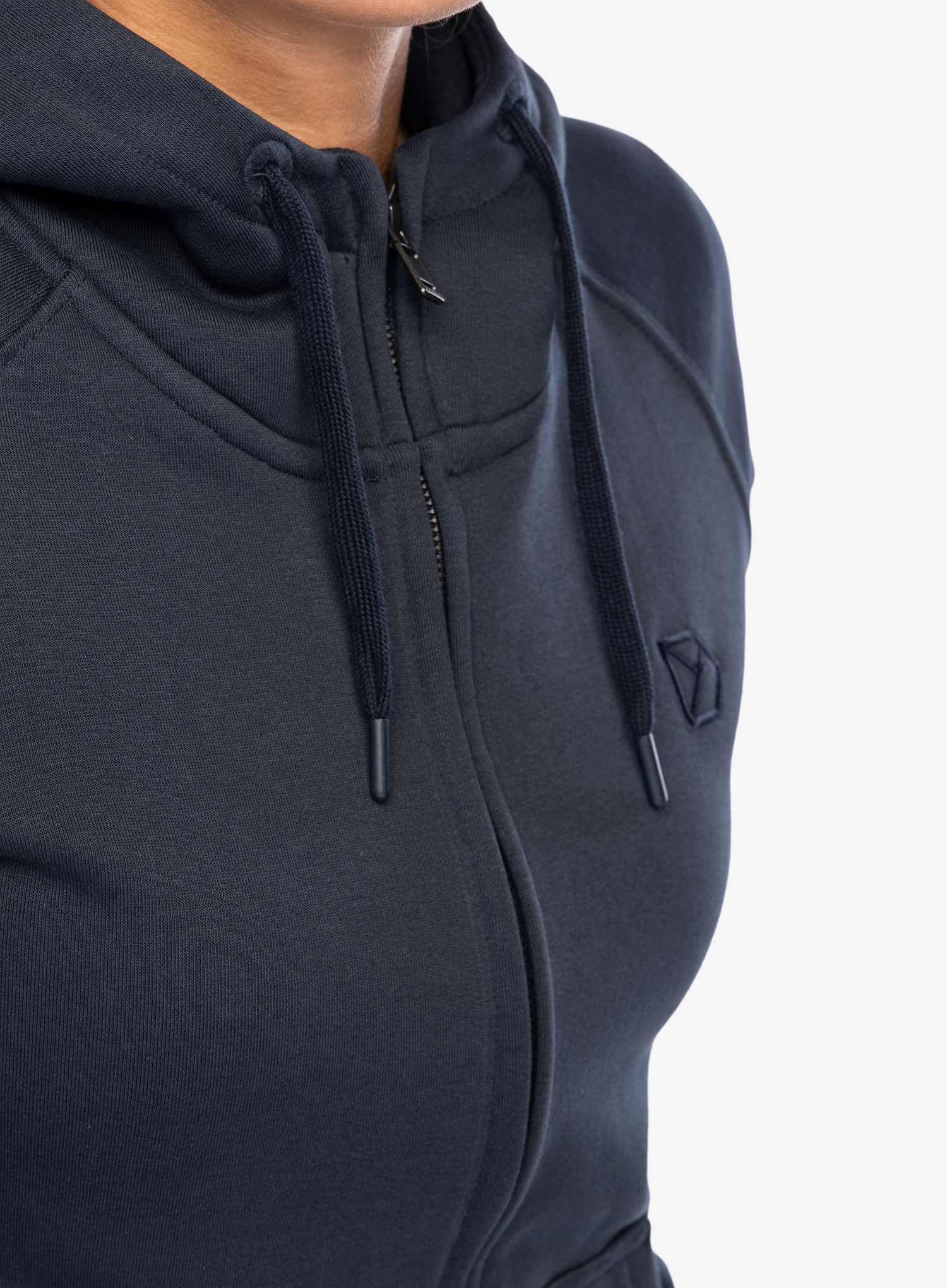 Кофта на блискавці жіноча Didriksons Ven Full Zip - navy
