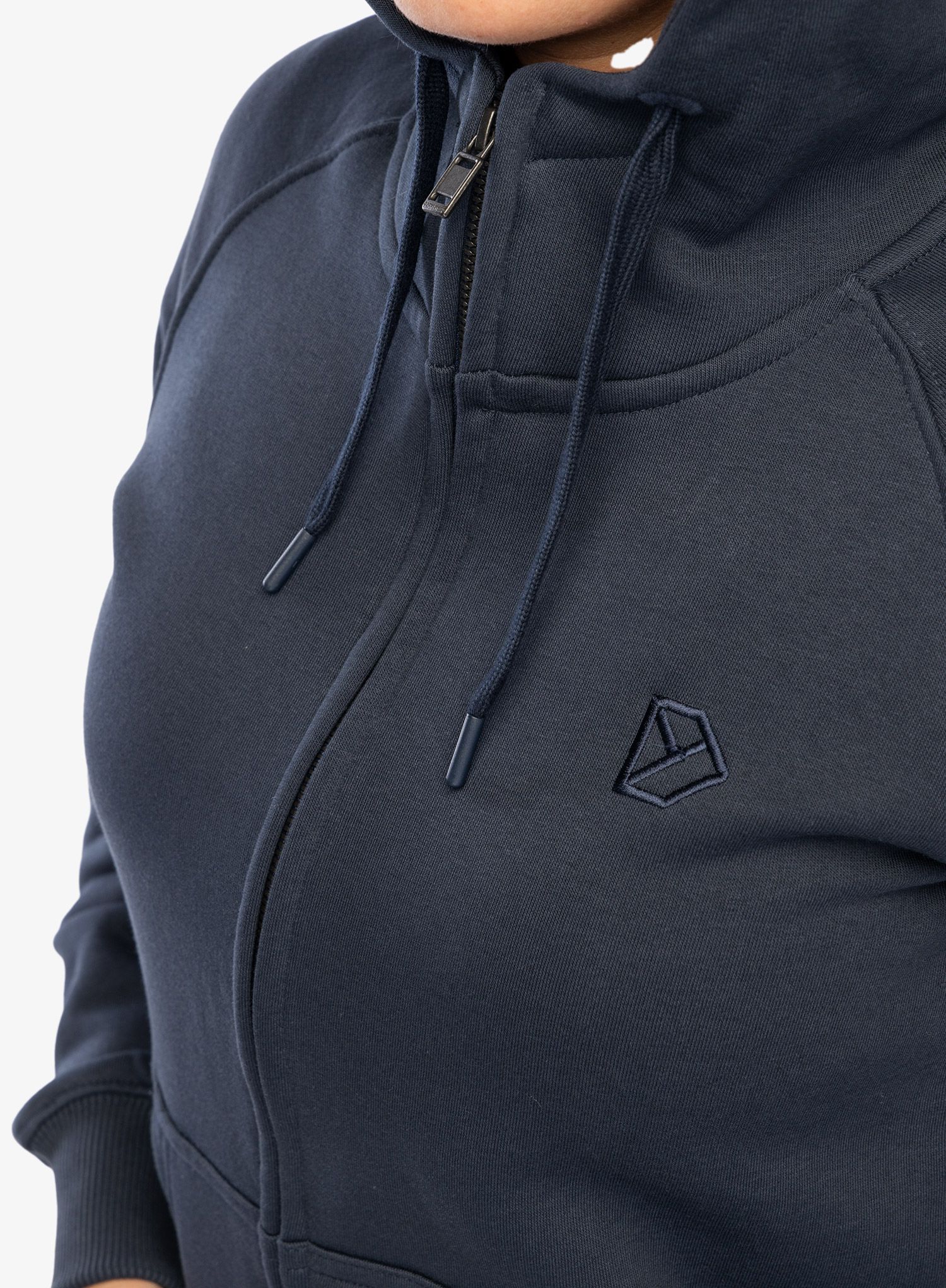Кофта на блискавці жіноча Didriksons Ven Full Zip - navy