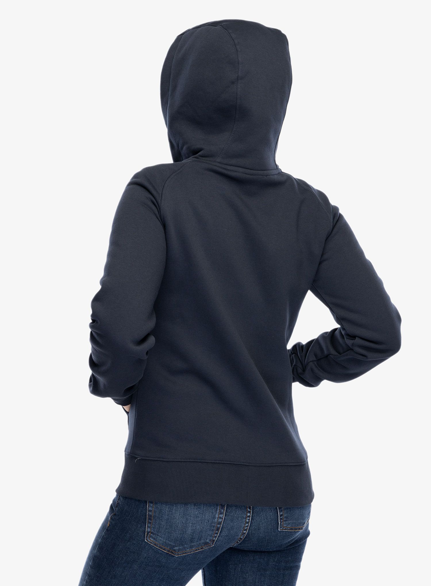 Кофта на блискавці жіноча Didriksons Ven Full Zip - navy