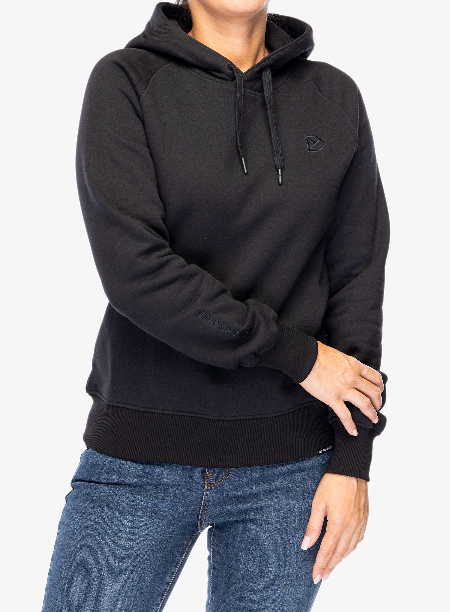 Кофта з каптуром жіноча Didriksons Ven Hoodie - black