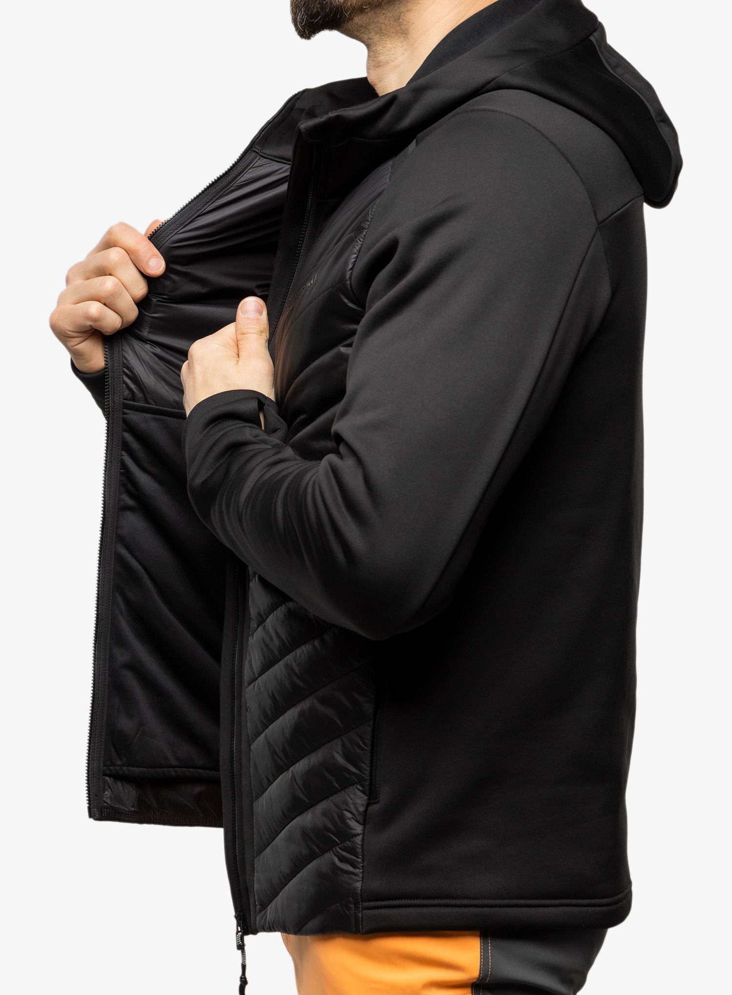 Куртка гібридна Didriksons Zuko Full Zip - black