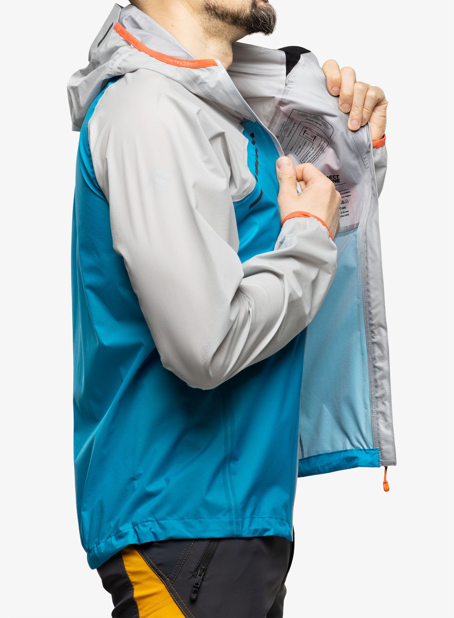 Куртка дощовик Direct Alpine Cyclone - ocean/grey