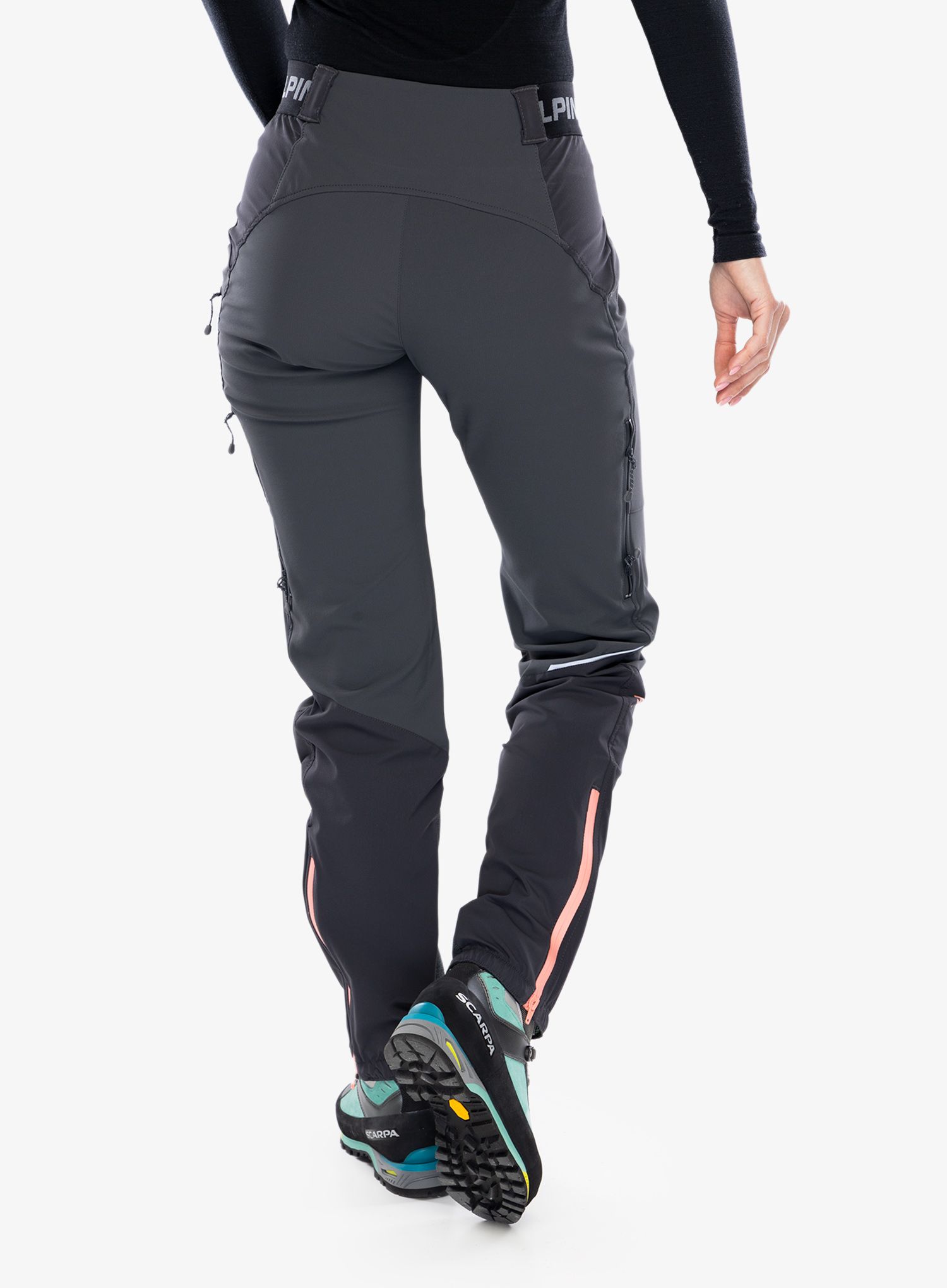 Штани жіночі Direct Alpine Rebel Lady - anthracite/coral