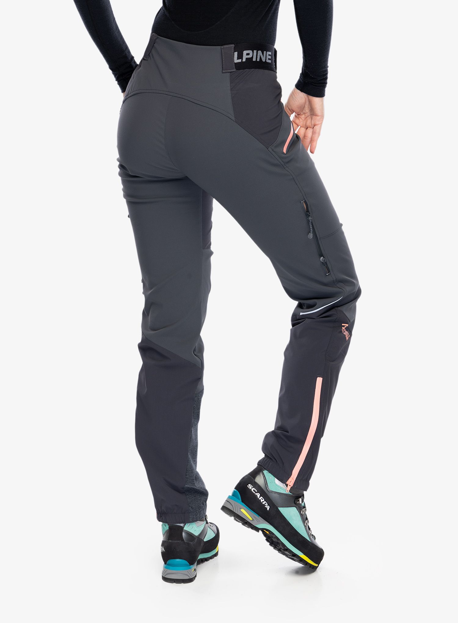 Штани жіночі Direct Alpine Rebel Lady - anthracite/coral