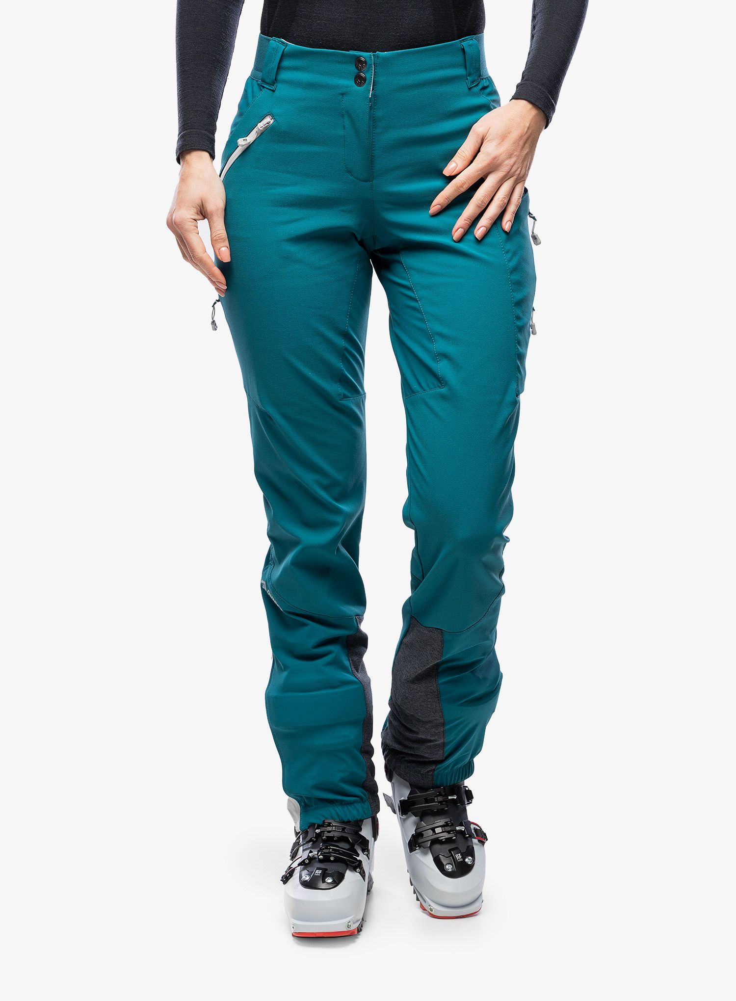 Штани жіночі Direct Alpine Rebel Lady - emerald/grey