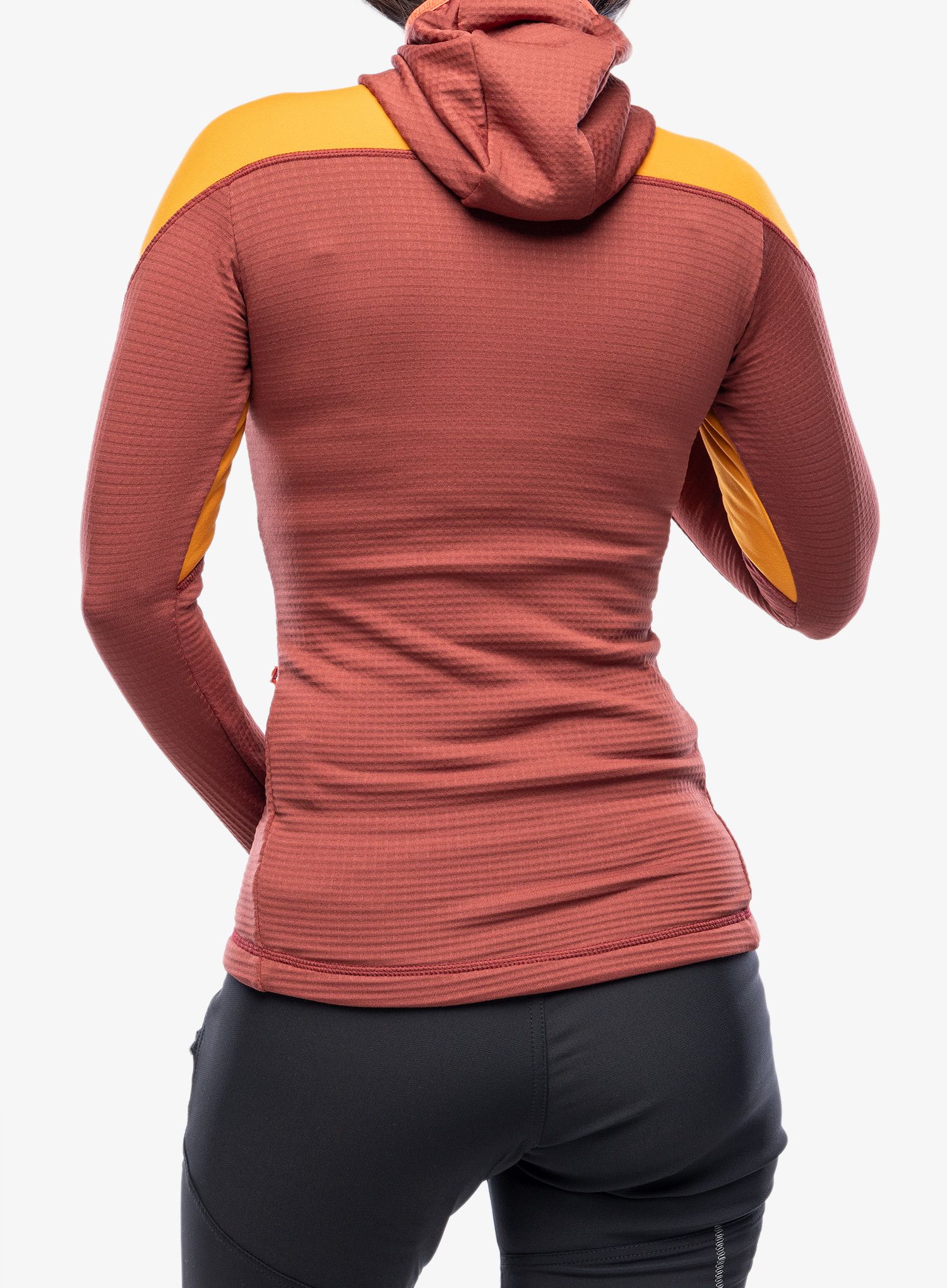 Кофта з каптуром жіноча Direct Alpine Sakura Tech Lady - ochre/palisander