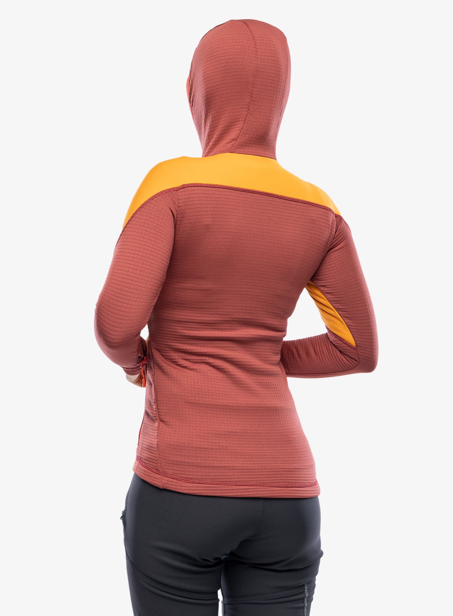 Кофта з каптуром жіноча Direct Alpine Sakura Tech Lady - ochre/palisander