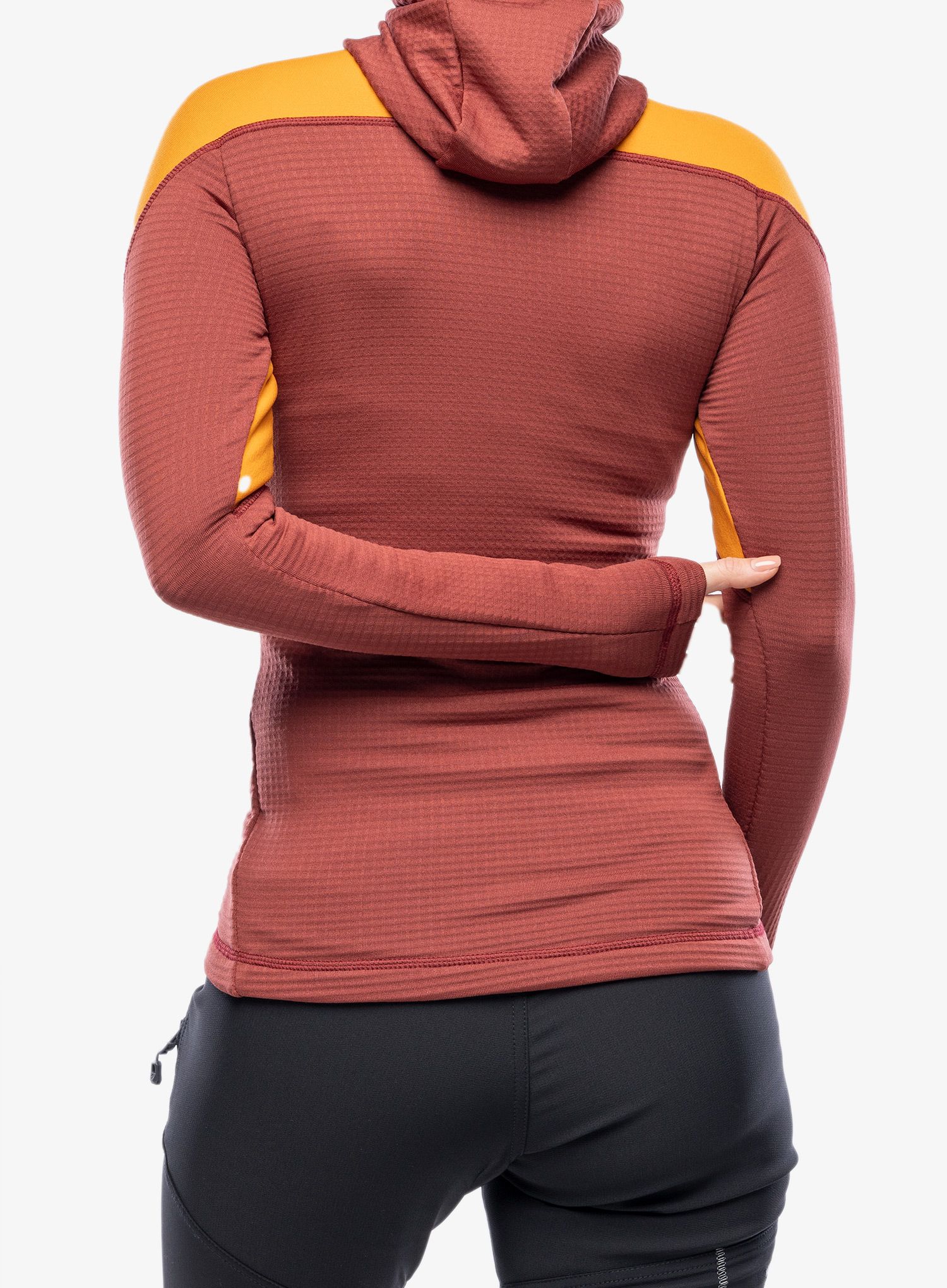 Кофта з каптуром жіноча Direct Alpine Sakura Tech Lady - ochre/palisander