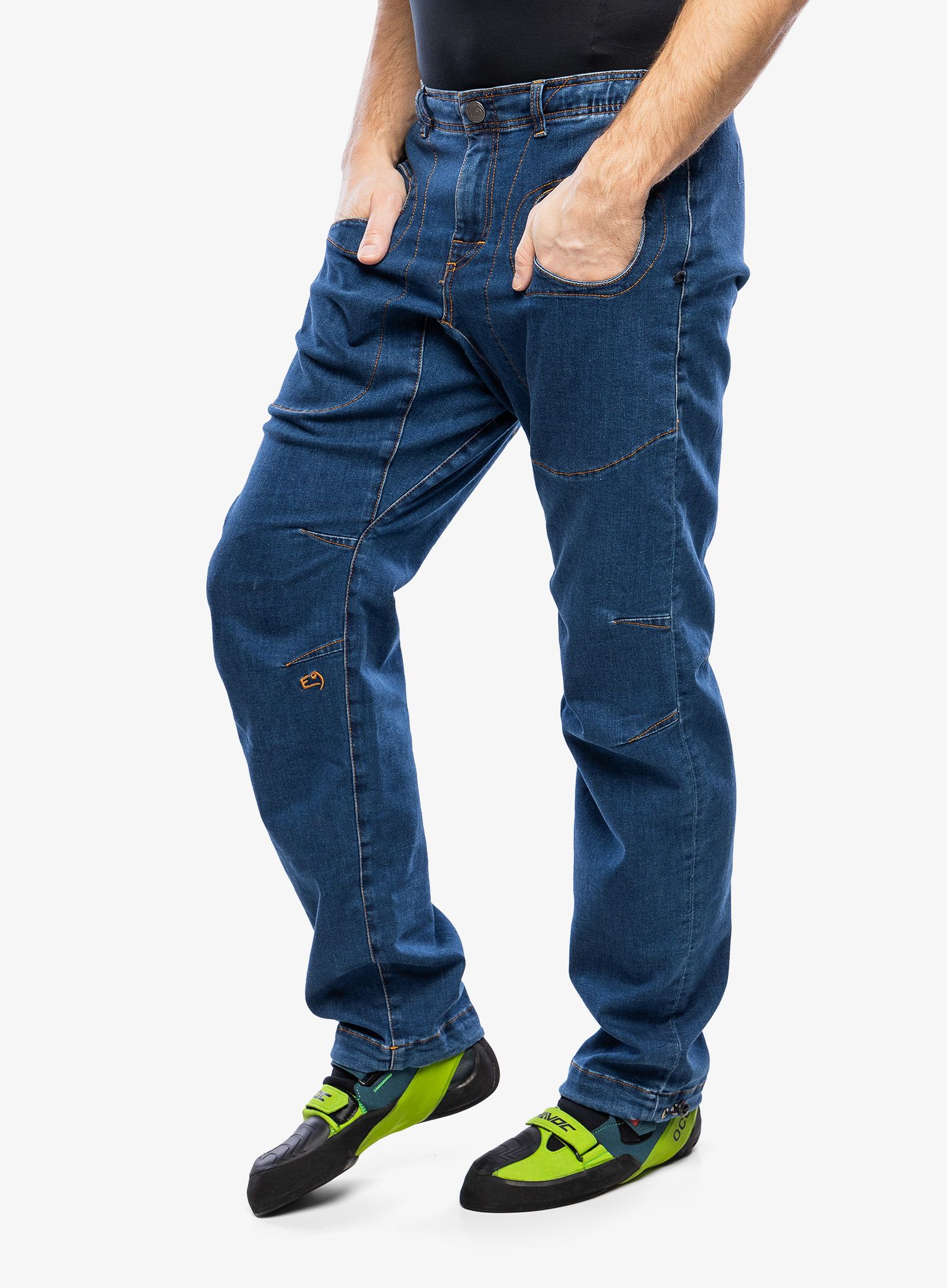 Штани для скелелазіння E9 Rondo Denim 2.3 - blue