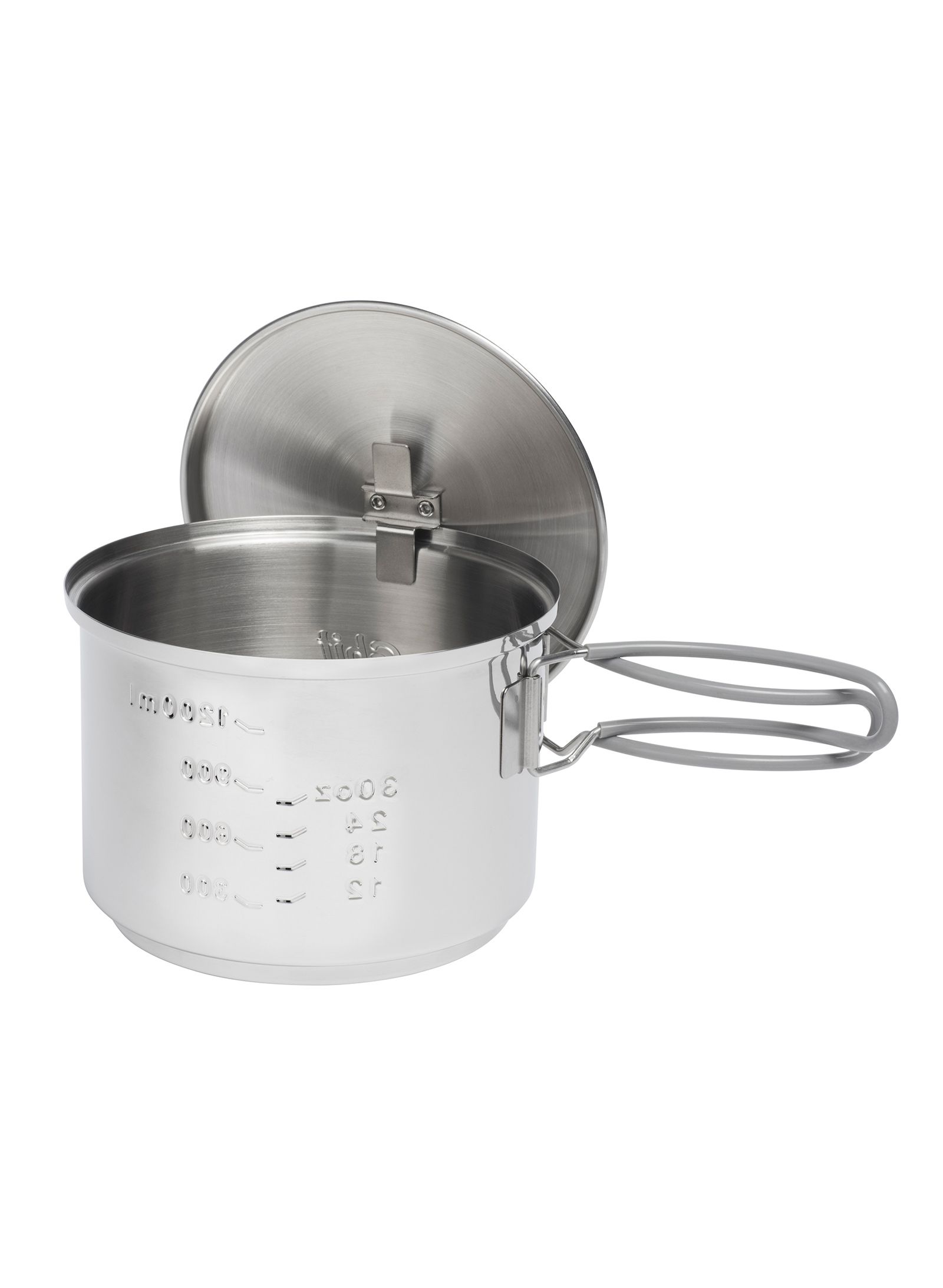 Набір для приготування їжі Esbit Cookset with Alcohol Burner 1500 ml - steel