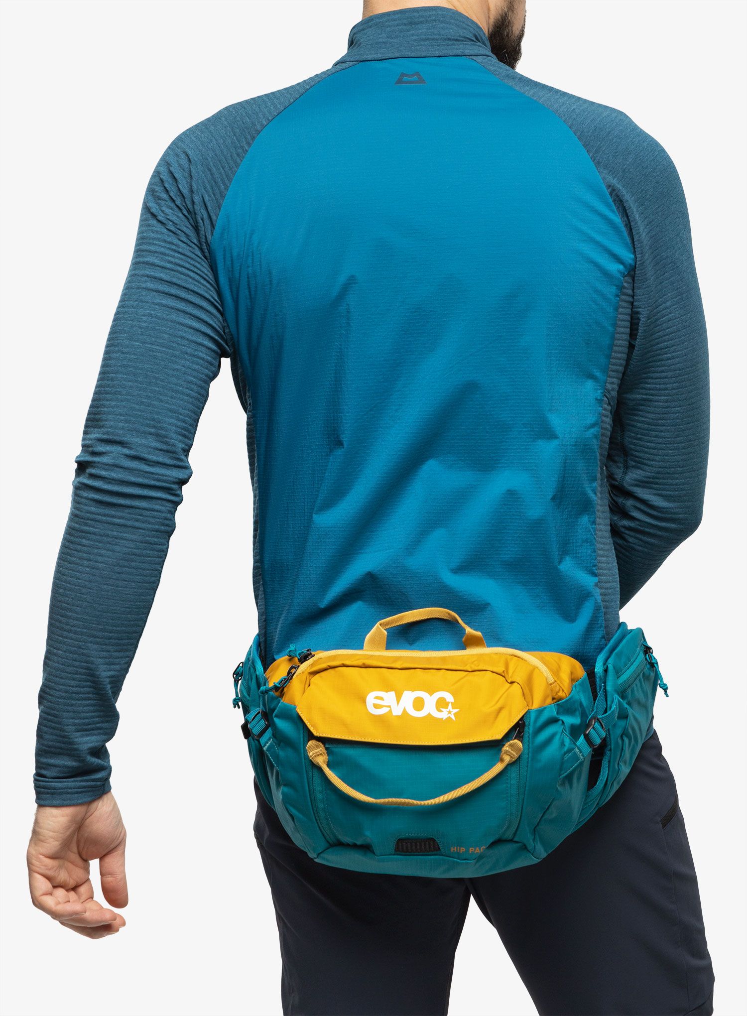 Сумка поясна велосипедна Evoc Hip Pack 3 - loam/ocean