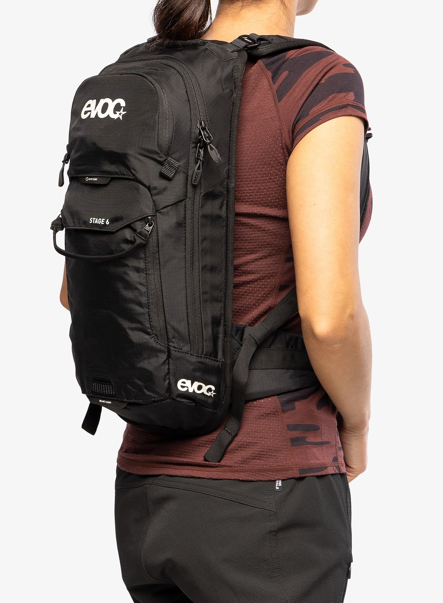 Велорюкзак Evoc Stage 6 - black