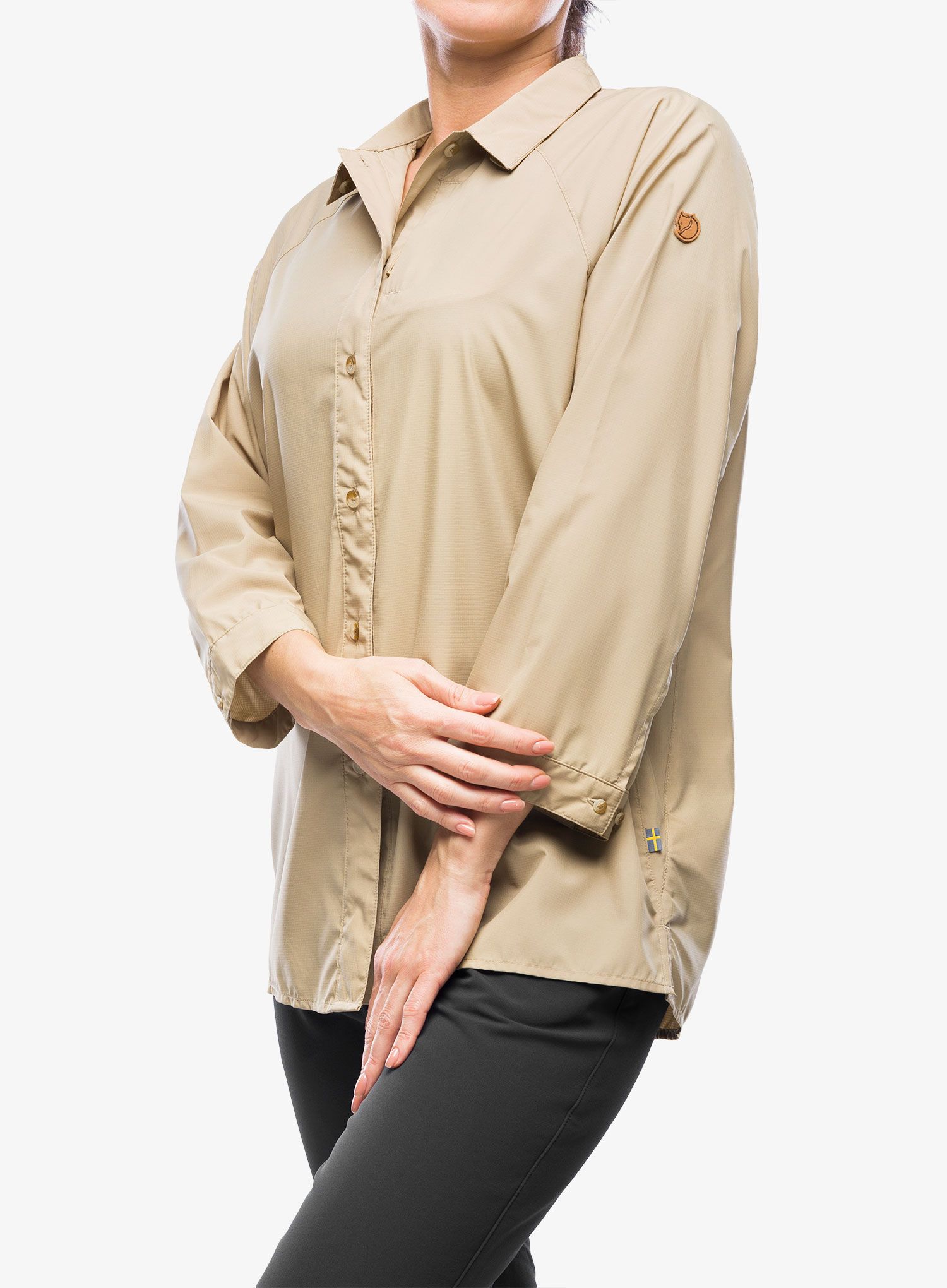 Сорочка жіноча Fjallraven Abisko Hike Shirt - sand stone
