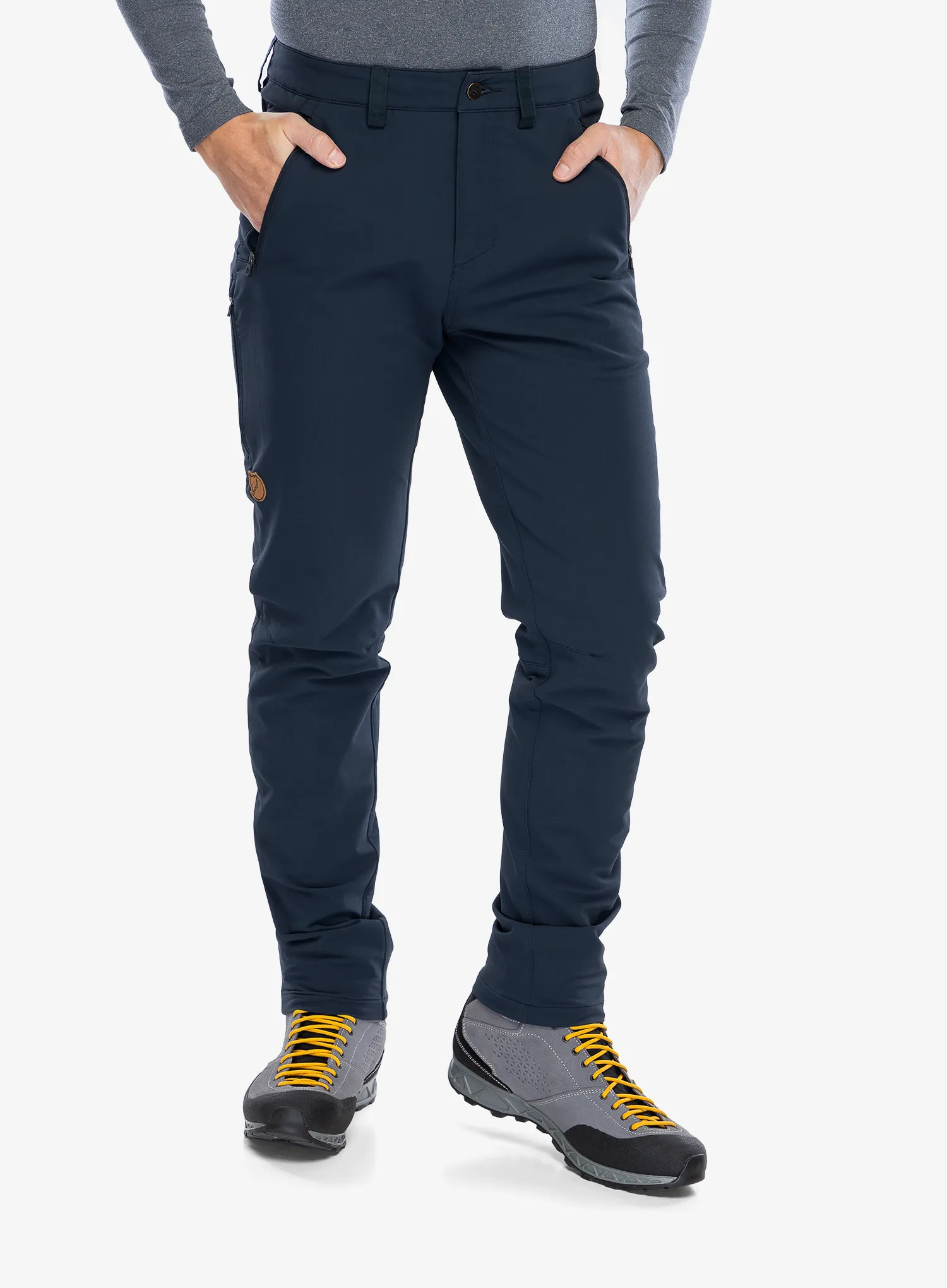 Штани трекінгові Fjallraven Abisko Winter Stretch Trousers - dark navy