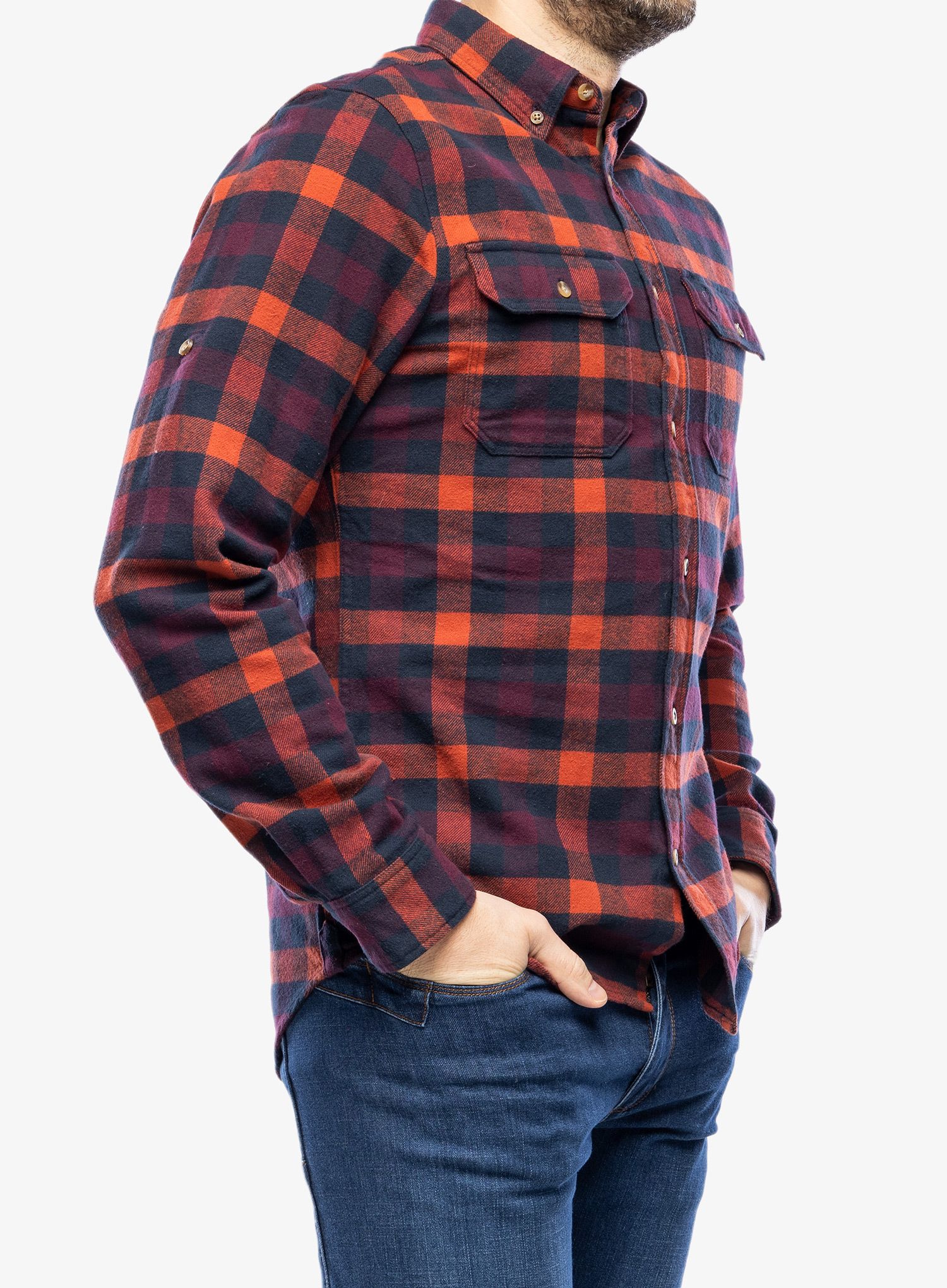 Сорочка Fjallraven Skog Shirt - navy