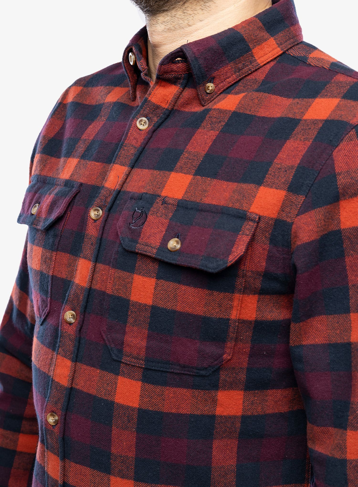 Сорочка Fjallraven Skog Shirt - navy