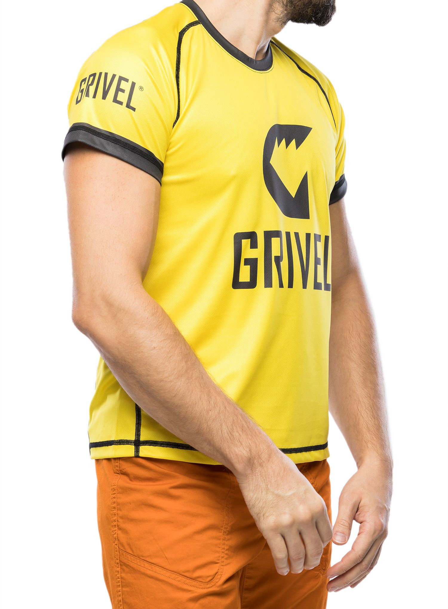 Швидковисихаюча футболка Grivel Technical T-Shirt - yellow