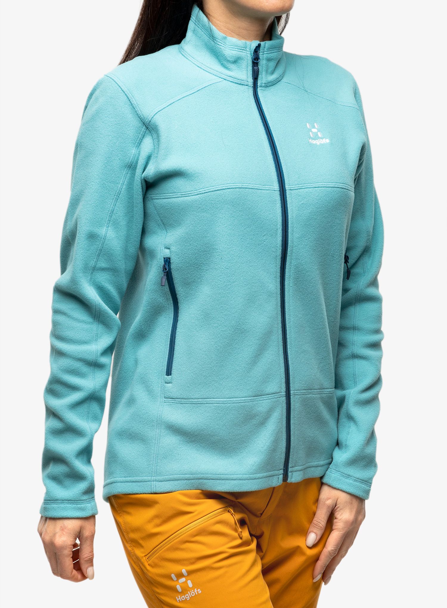 Кофта флісова жіноча Haglofs Buteo Mid Jacket - frost blue