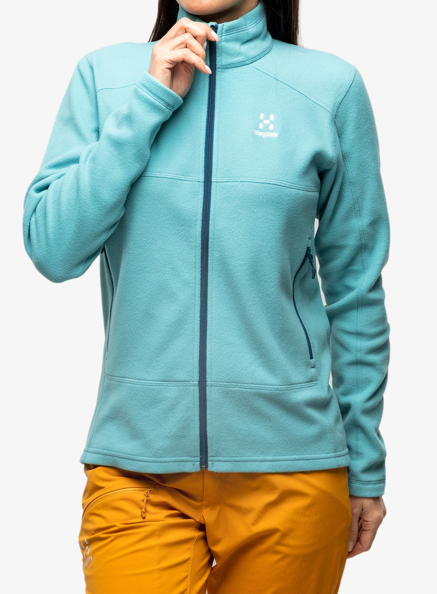 Кофта флісова жіноча Haglofs Buteo Mid Jacket - frost blue