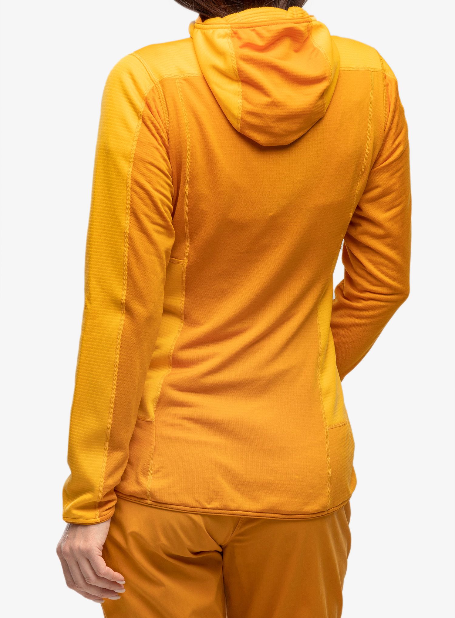 Кофта на замку жіноча Haglofs L.I.M Mid Fast Hood - sunny yellow/desert yellow