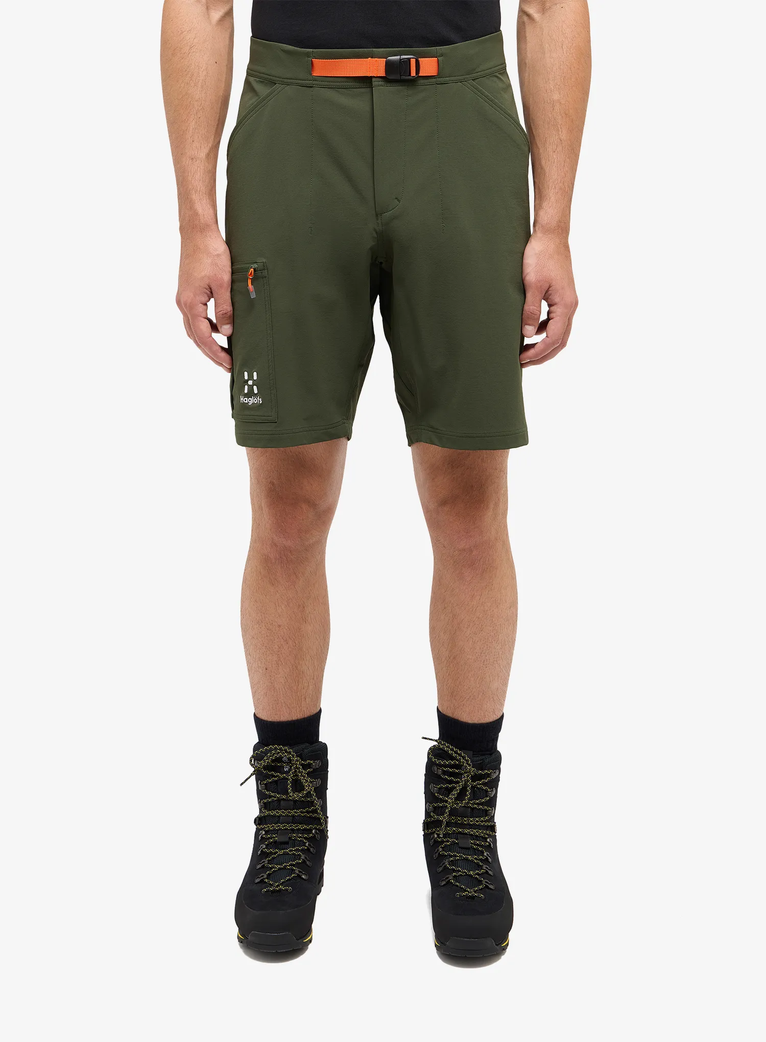Шорти туристичні Haglofs Lizard Softshell Shorts - seaweed green