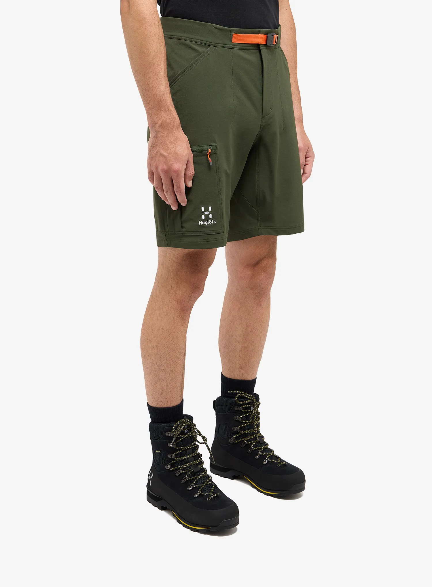 Шорти туристичні Haglofs Lizard Softshell Shorts - seaweed green
