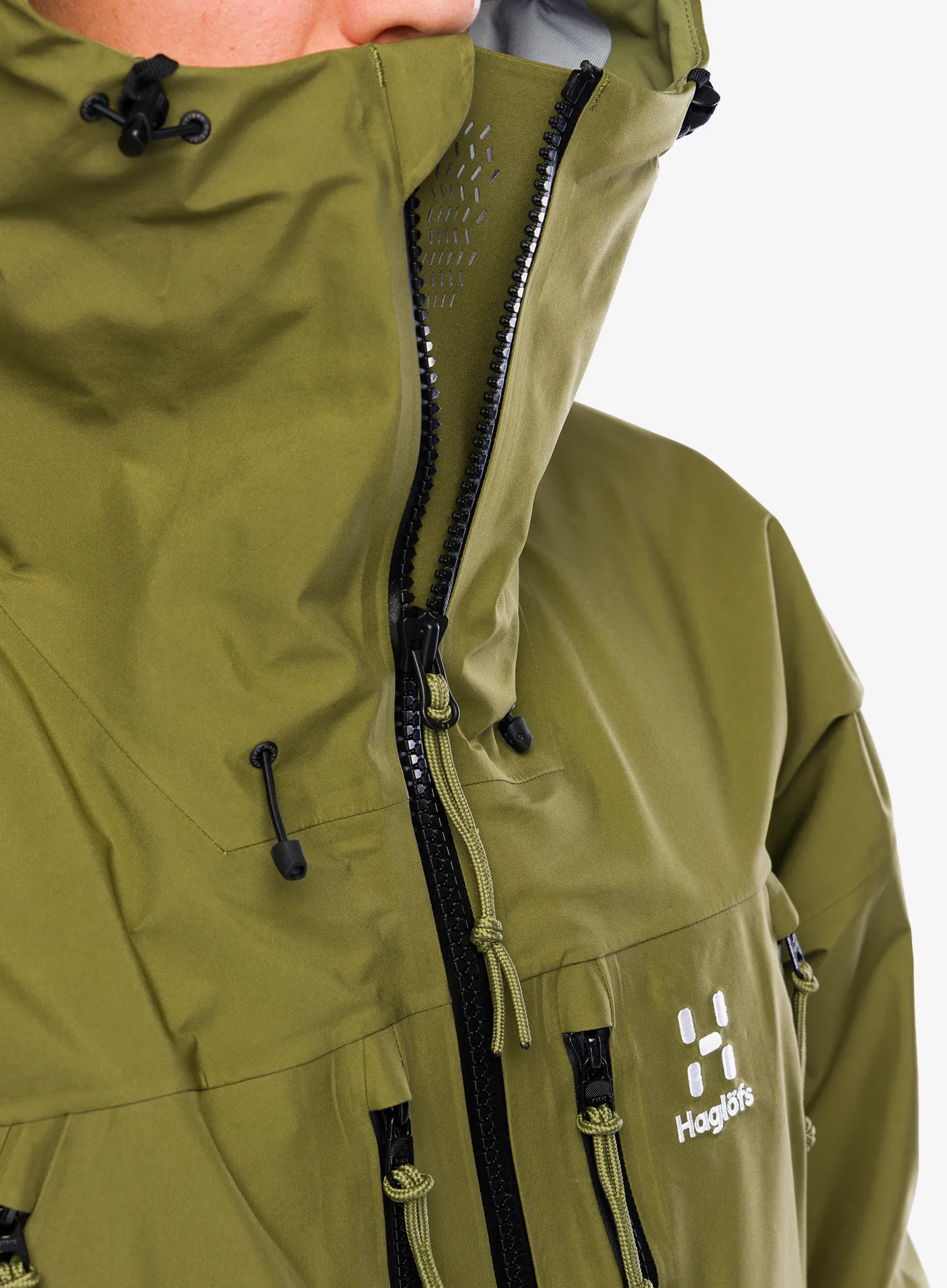 Куртка дощовик Haglofs Vassi GTX Jacket - olive green/thyme green