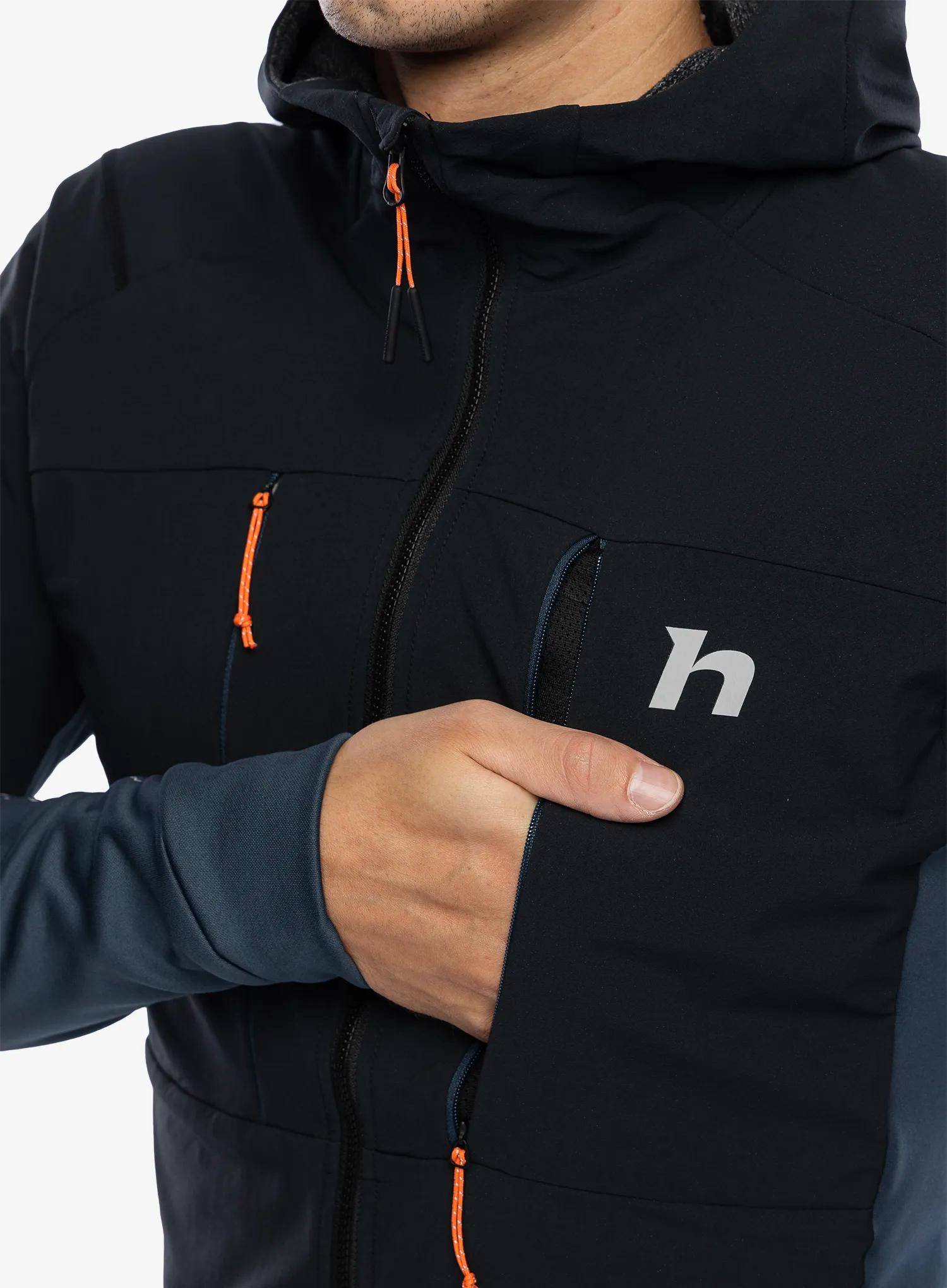 Куртка скітурингова Hannah Trane Hoody - anthracite/stratified sea