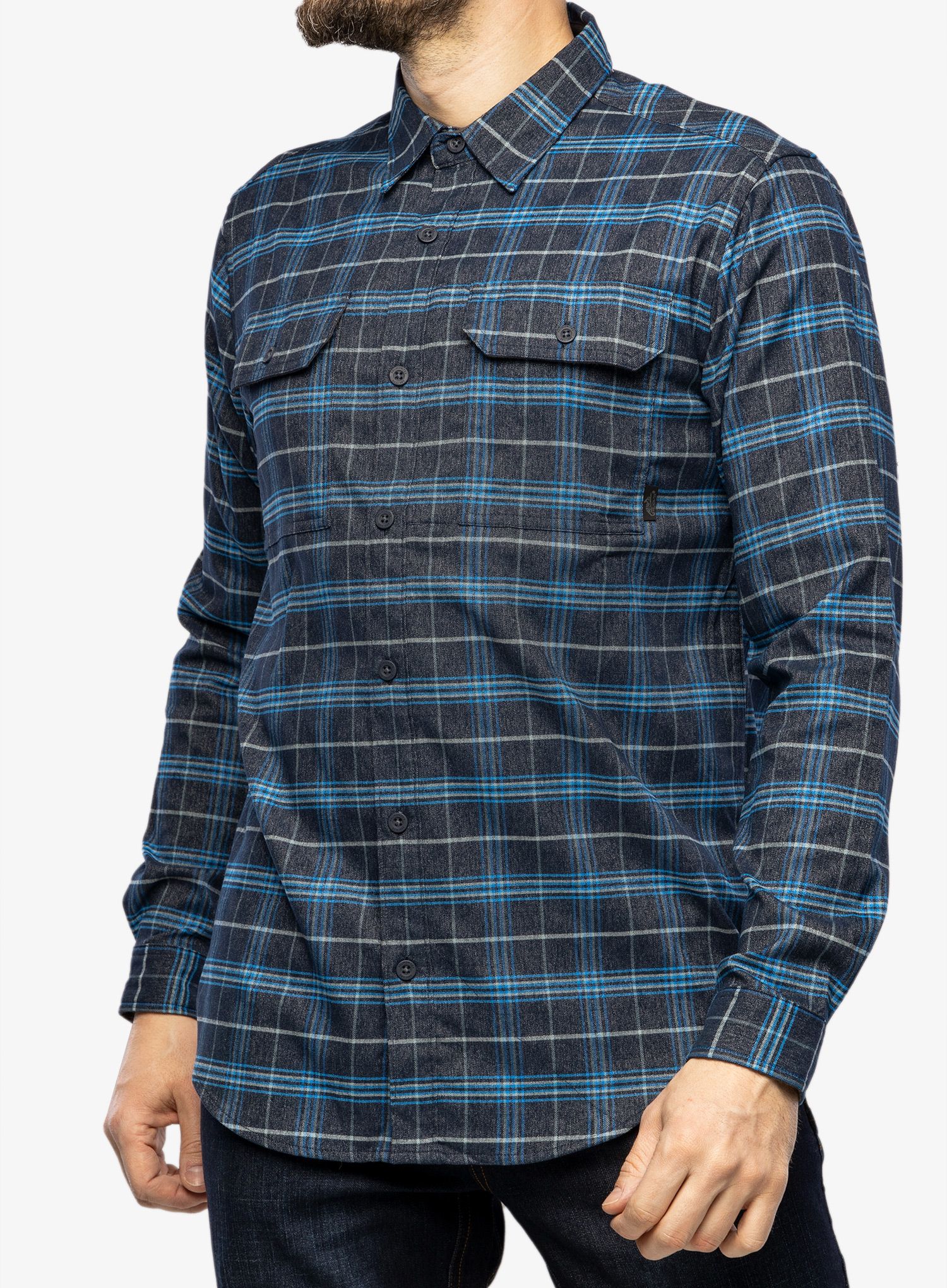 Сорочка Helikon-Tex Greyman Shirt - blue stonework plaid