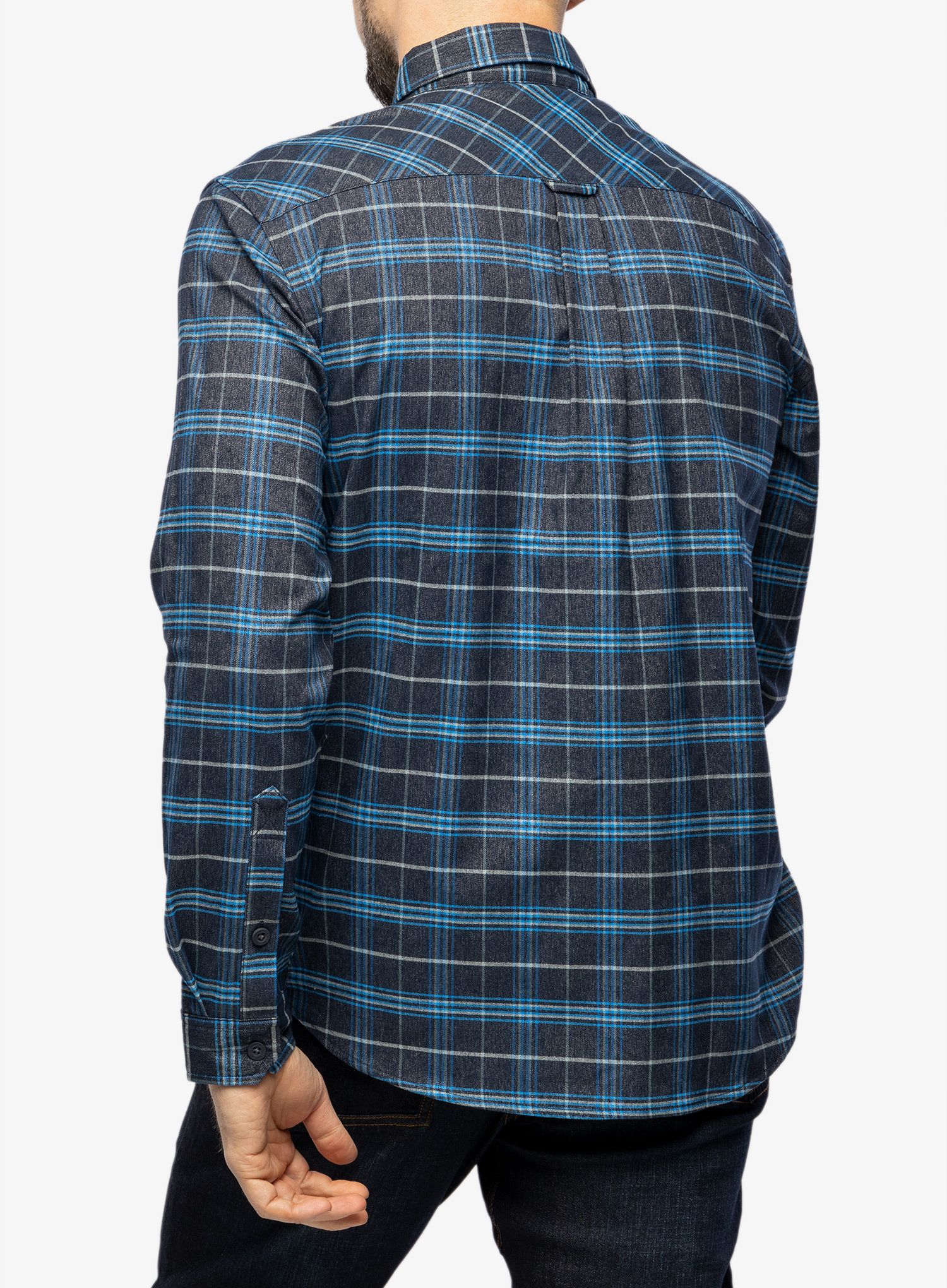 Сорочка Helikon-Tex Greyman Shirt - blue stonework plaid