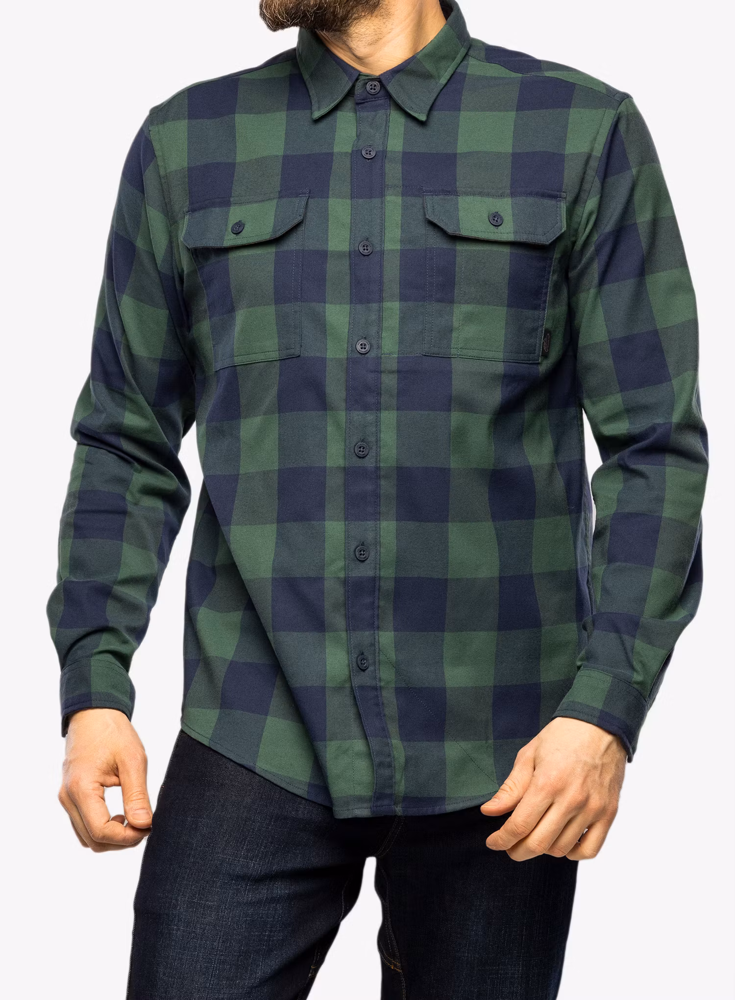 Сорочка Helikon-Tex Greyman Shirt - moss green checkered