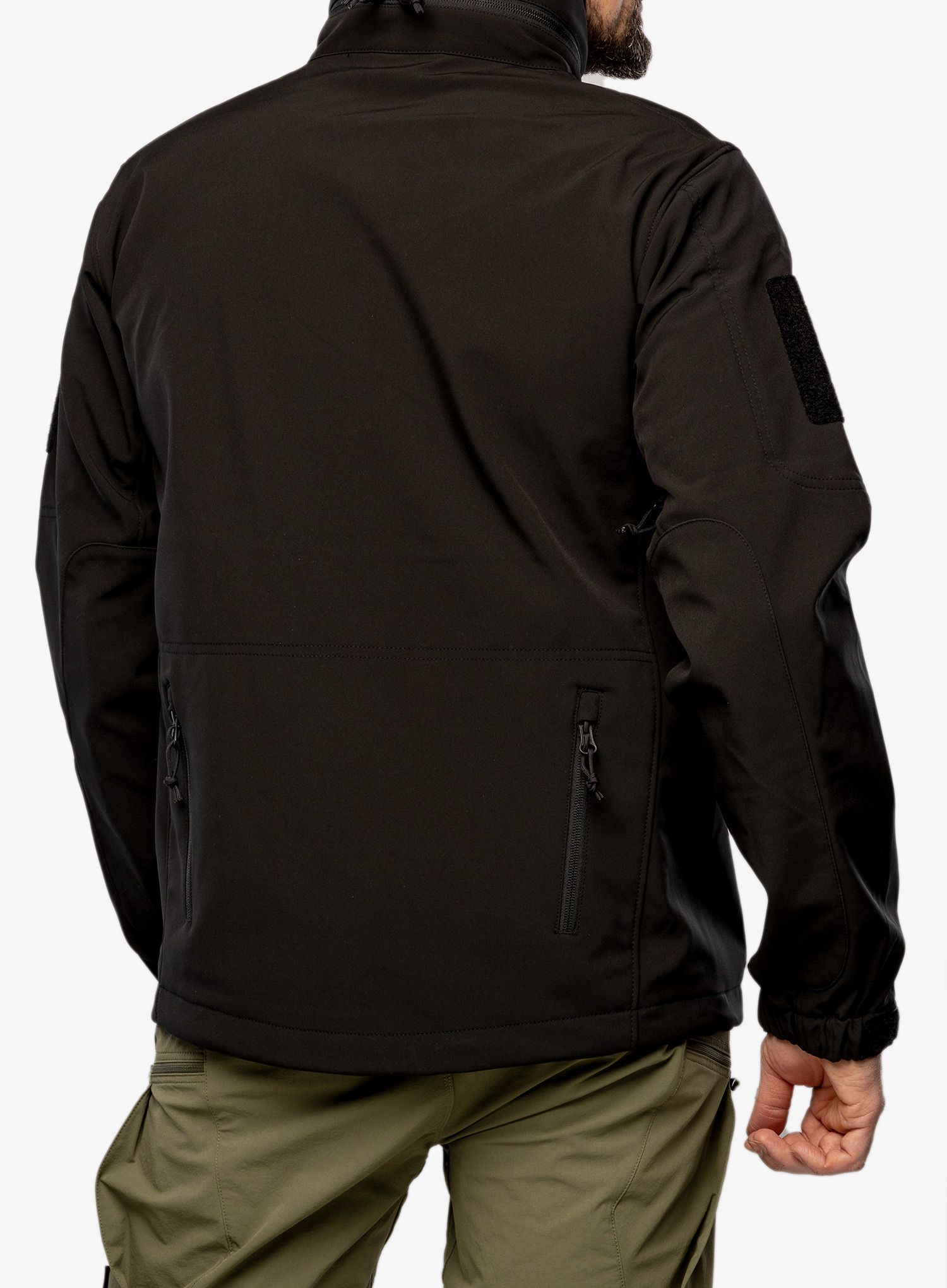 Куртка тактична Helikon-Tex Gunfighter Jacket Shark Skin Windblocker - black