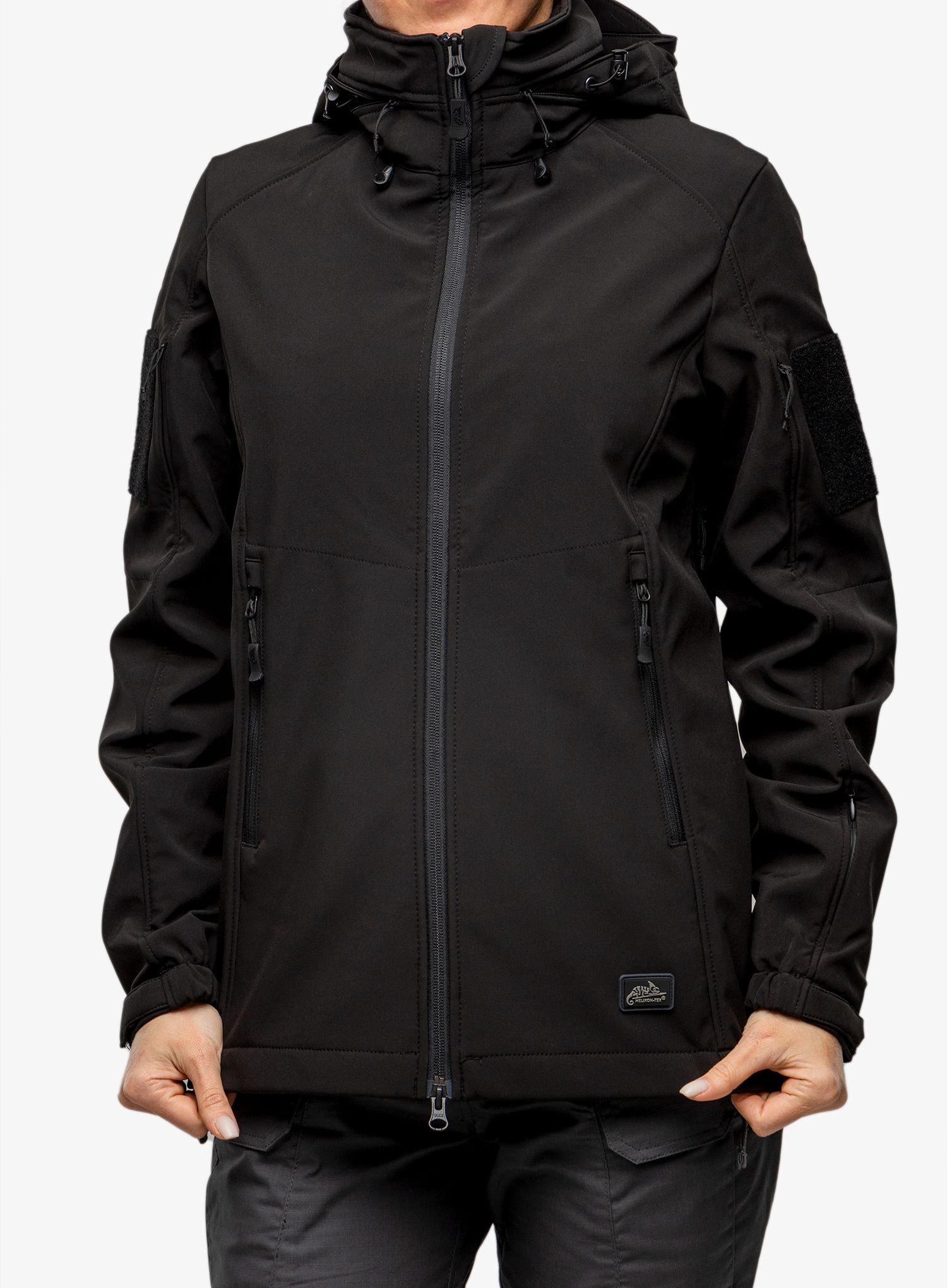 Куртка softshell жіноча Helikon-Tex Gunfighter Woman's Jacket - black