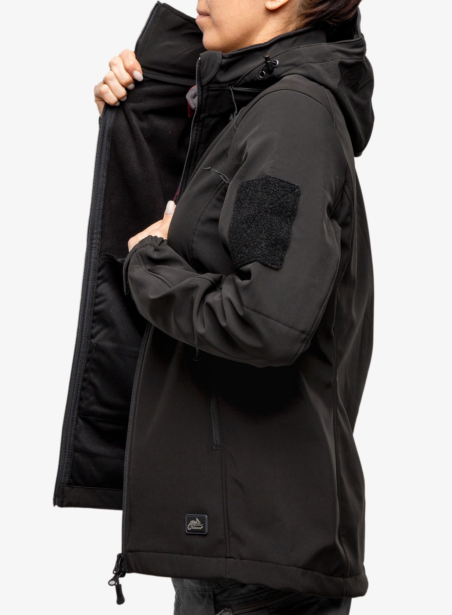 Куртка softshell жіноча Helikon-Tex Gunfighter Woman's Jacket - black