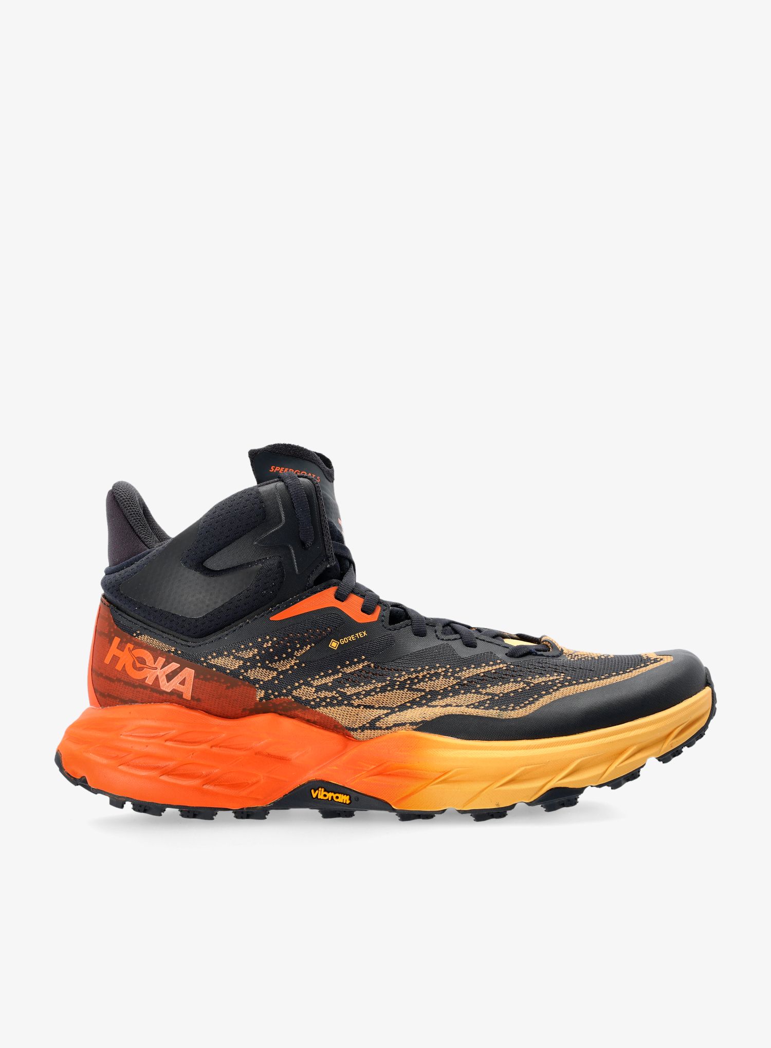 Черевики туристичні Hoka Speedgoat 5 Mid GTX - blue graphite/amber yellow