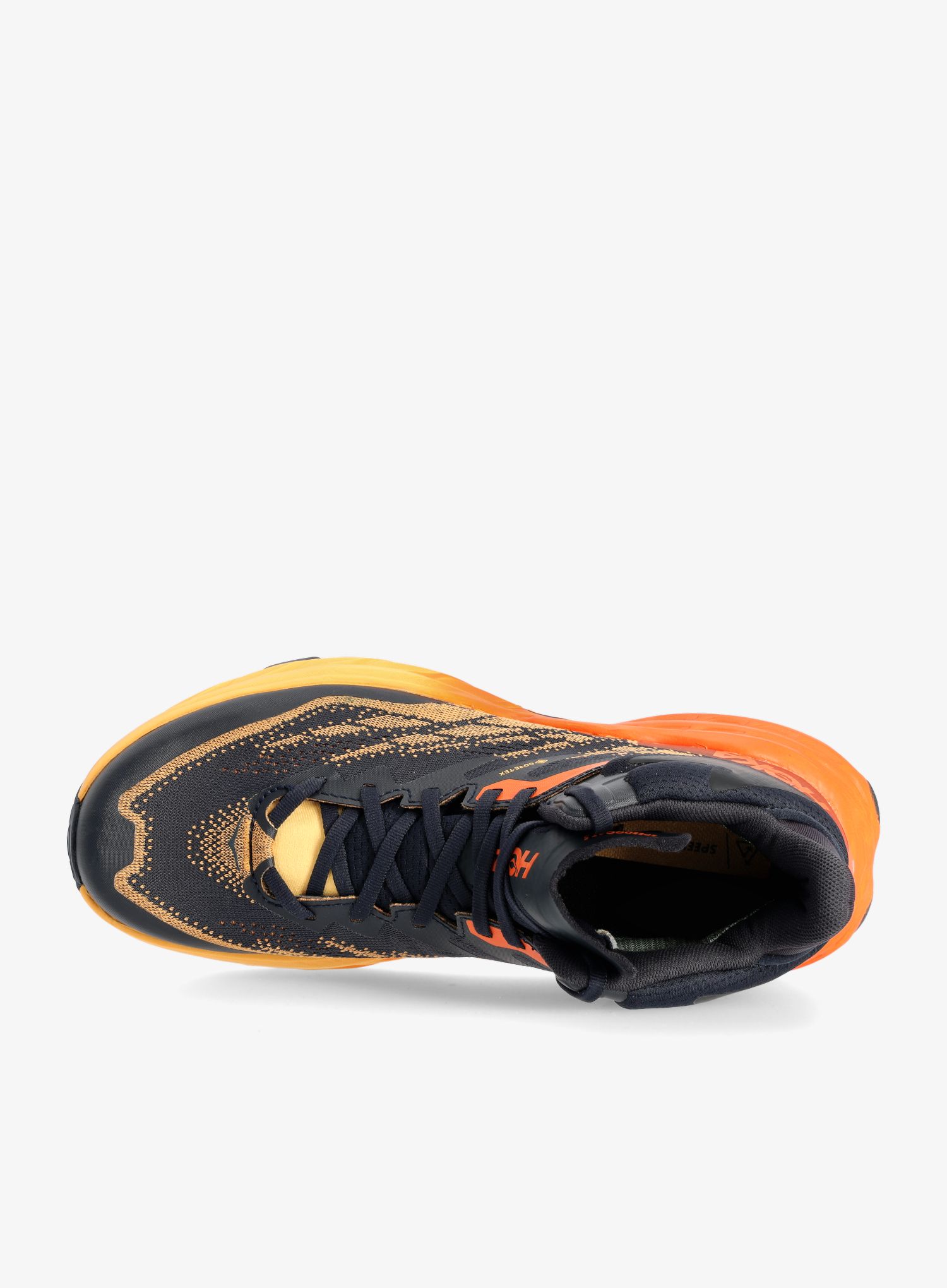 Черевики туристичні Hoka Speedgoat 5 Mid GTX - blue graphite/amber yellow
