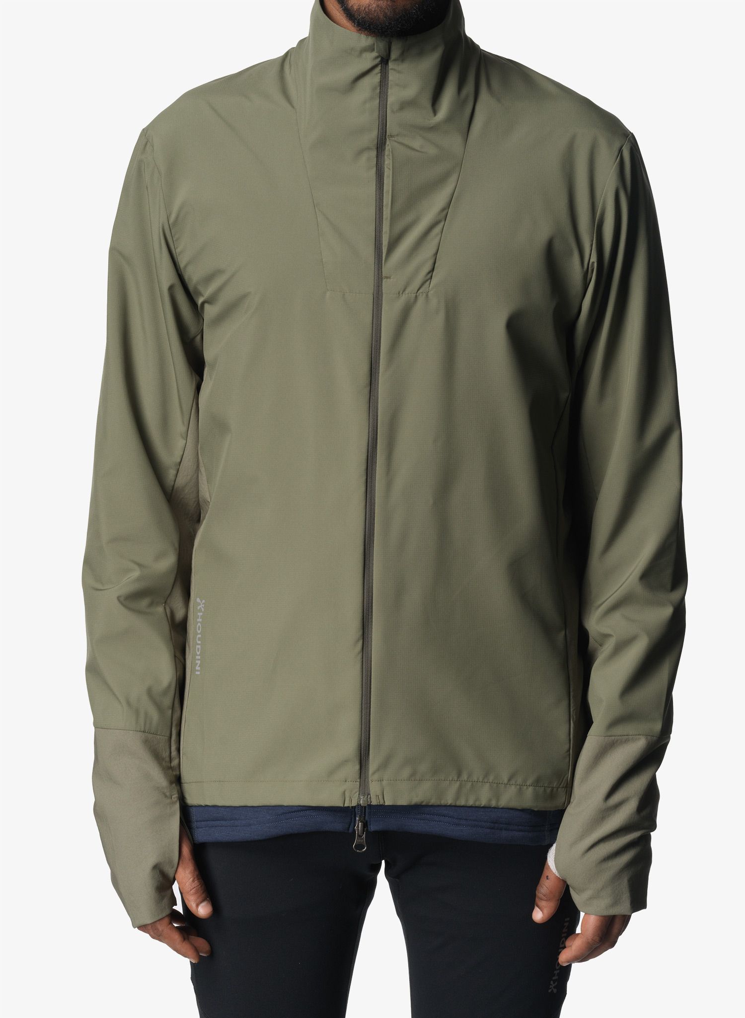 Куртка для бігу Houdini Pace Wind Jacket - sage green