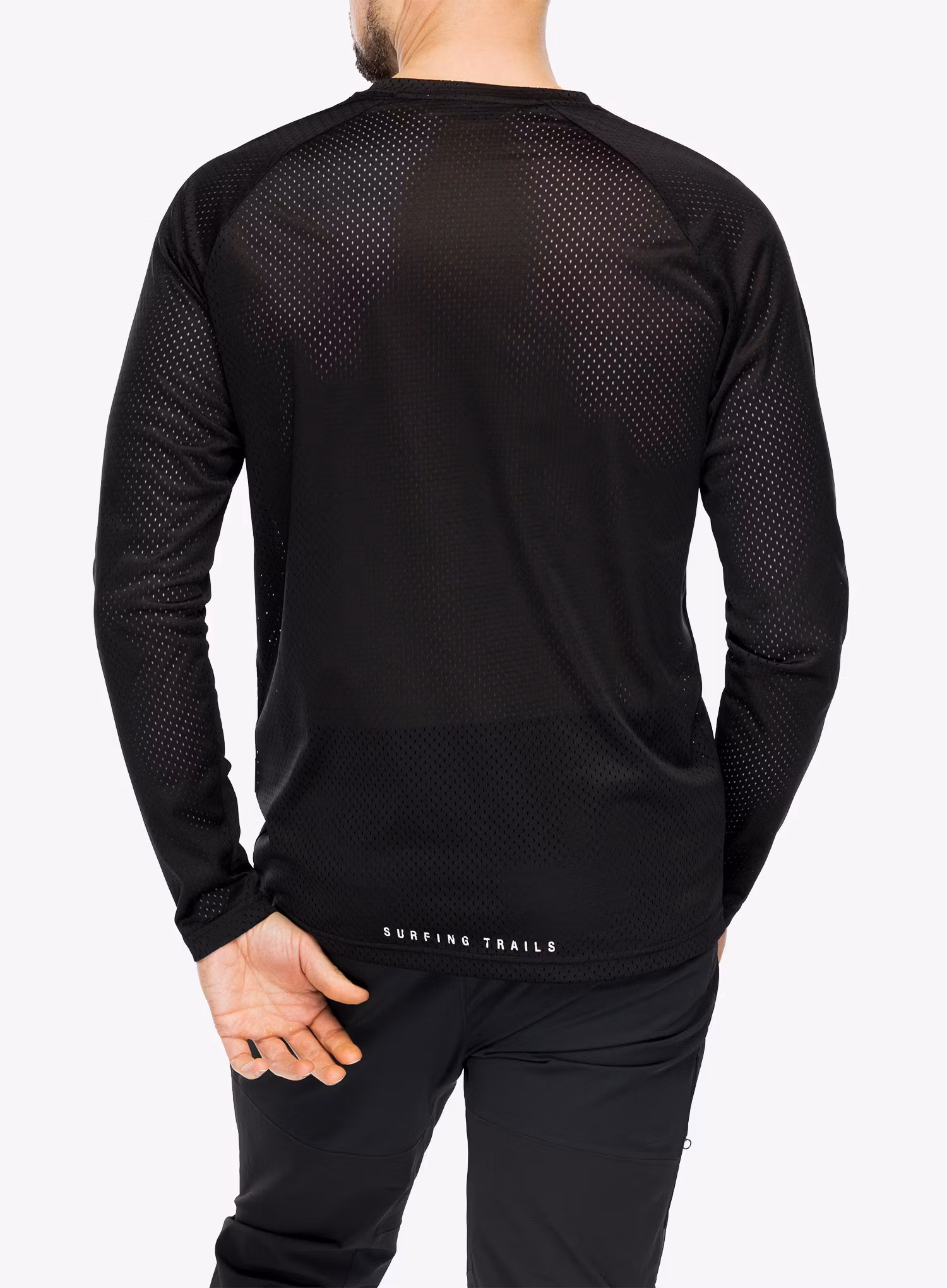 Велокофта ION Logo LS Jersey - black