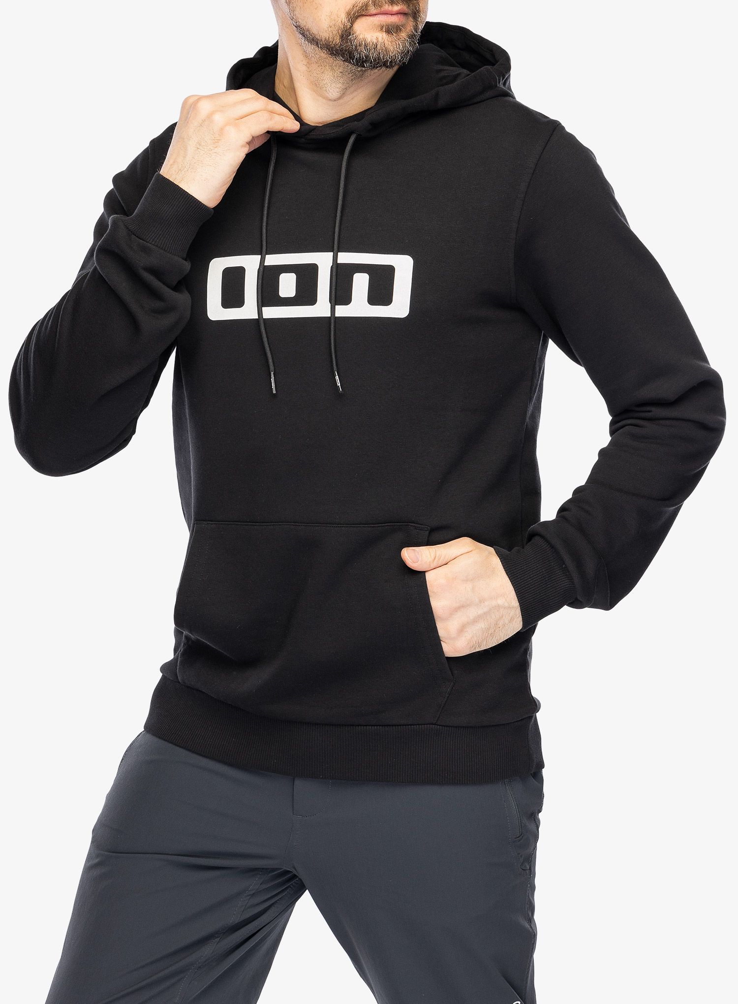 Кофта з каптуром ION Logo - black