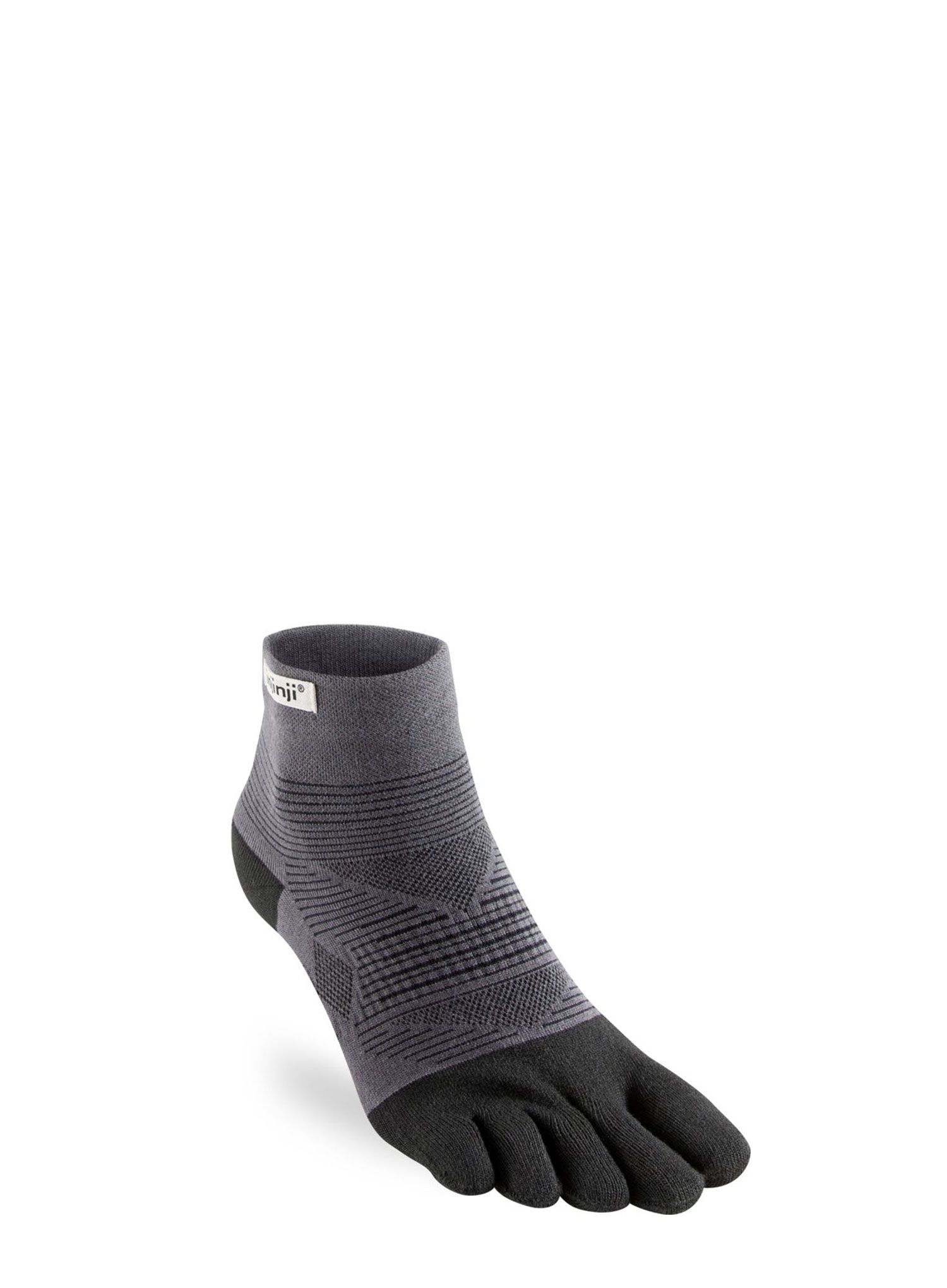 Шкарпетки для бігу Injinji Run Lightweight Mini-Crew 2 - black