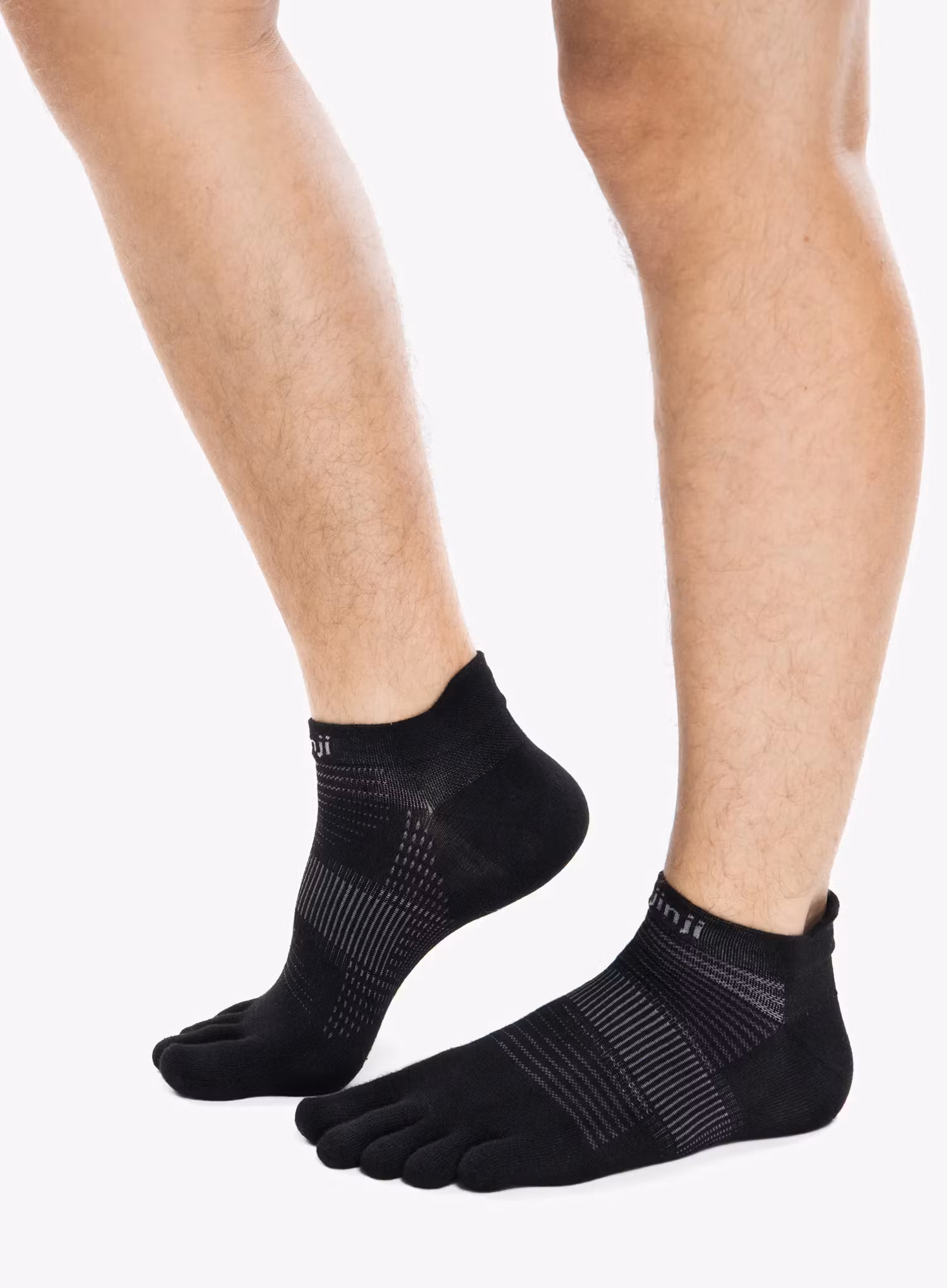 Шкарпетки для бігу Injinji Run Lightweight No-Show - black