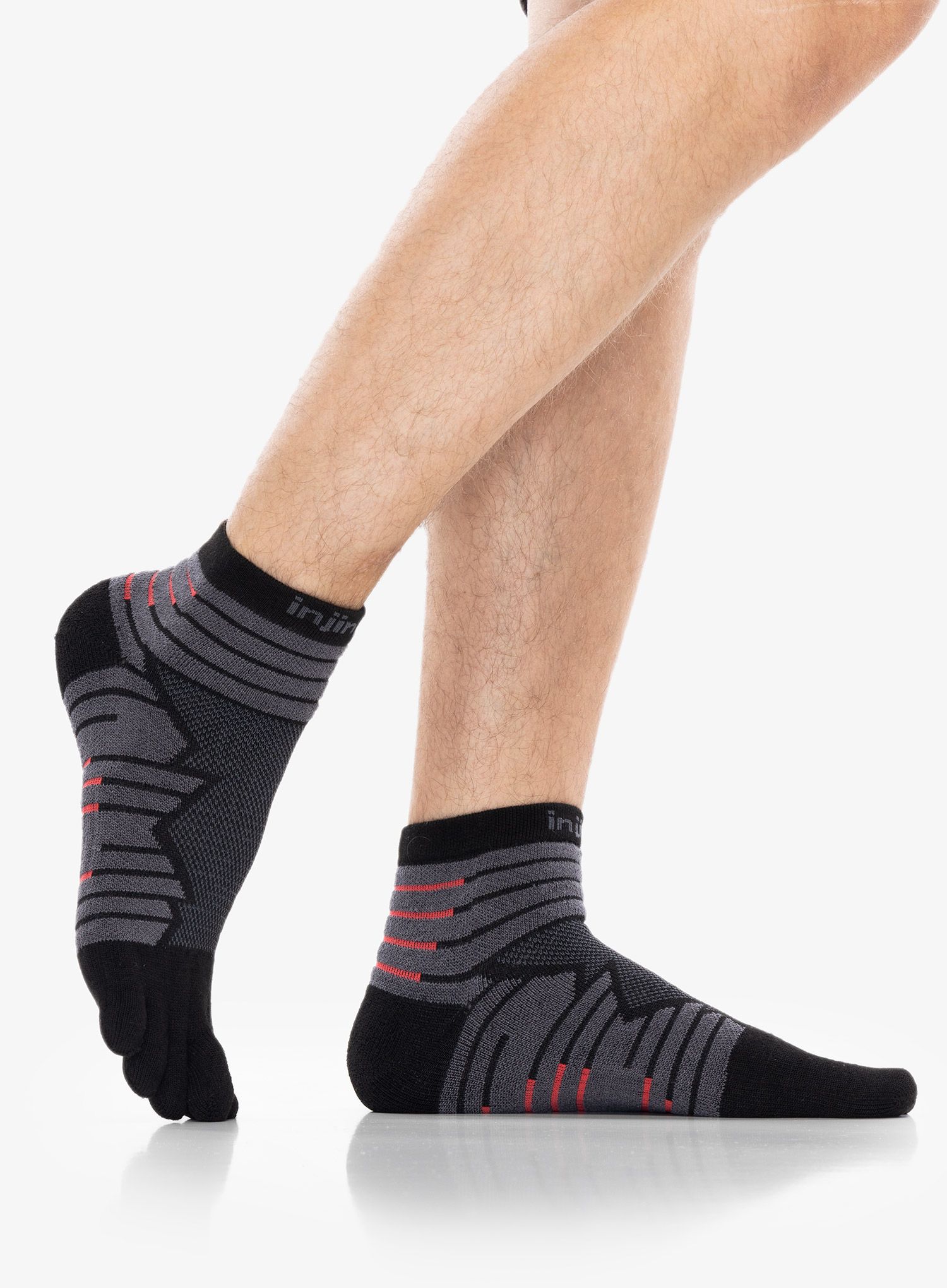 Шкарпетки для бігу Injinji Ultra Run Mini-Crew - onyx