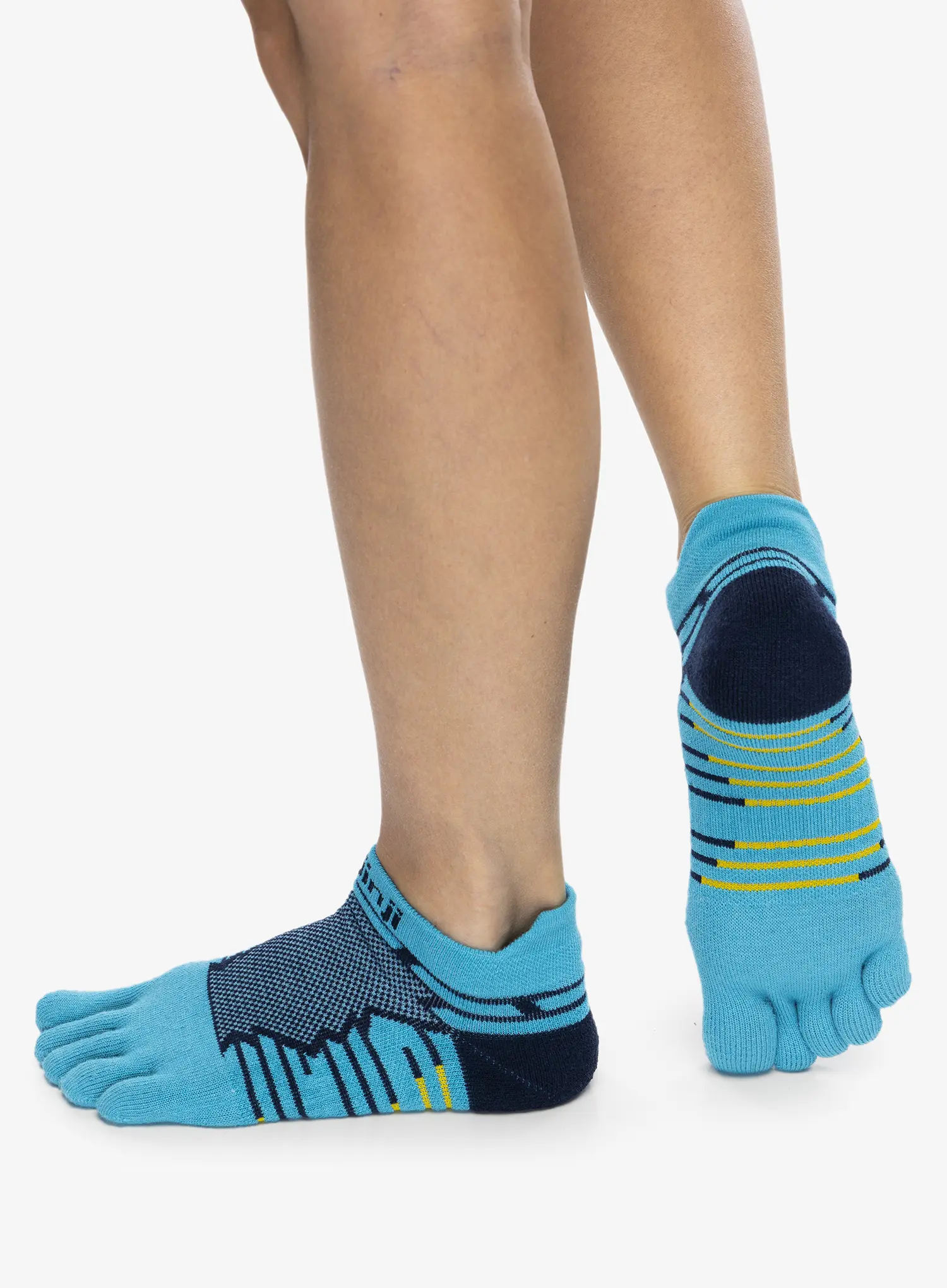 Шкарпетки для бігу Injinji Ultra Run No-Show - pacific blue