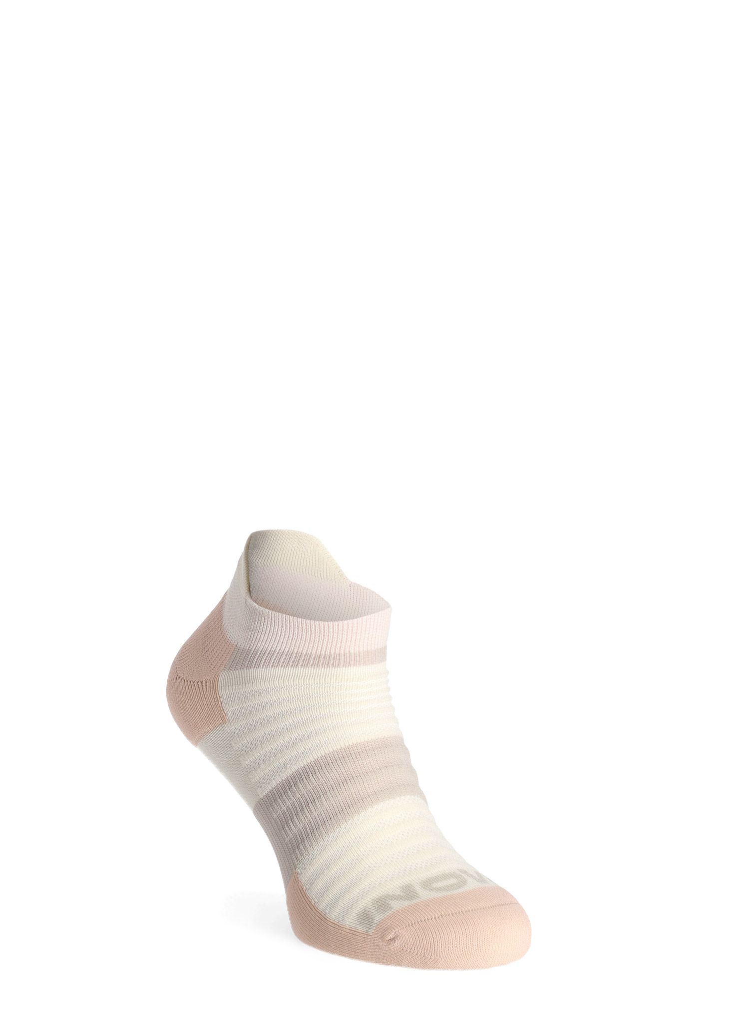 Шкарпетки для бігу жіночі Inov-8 Active Low - ivory/rose