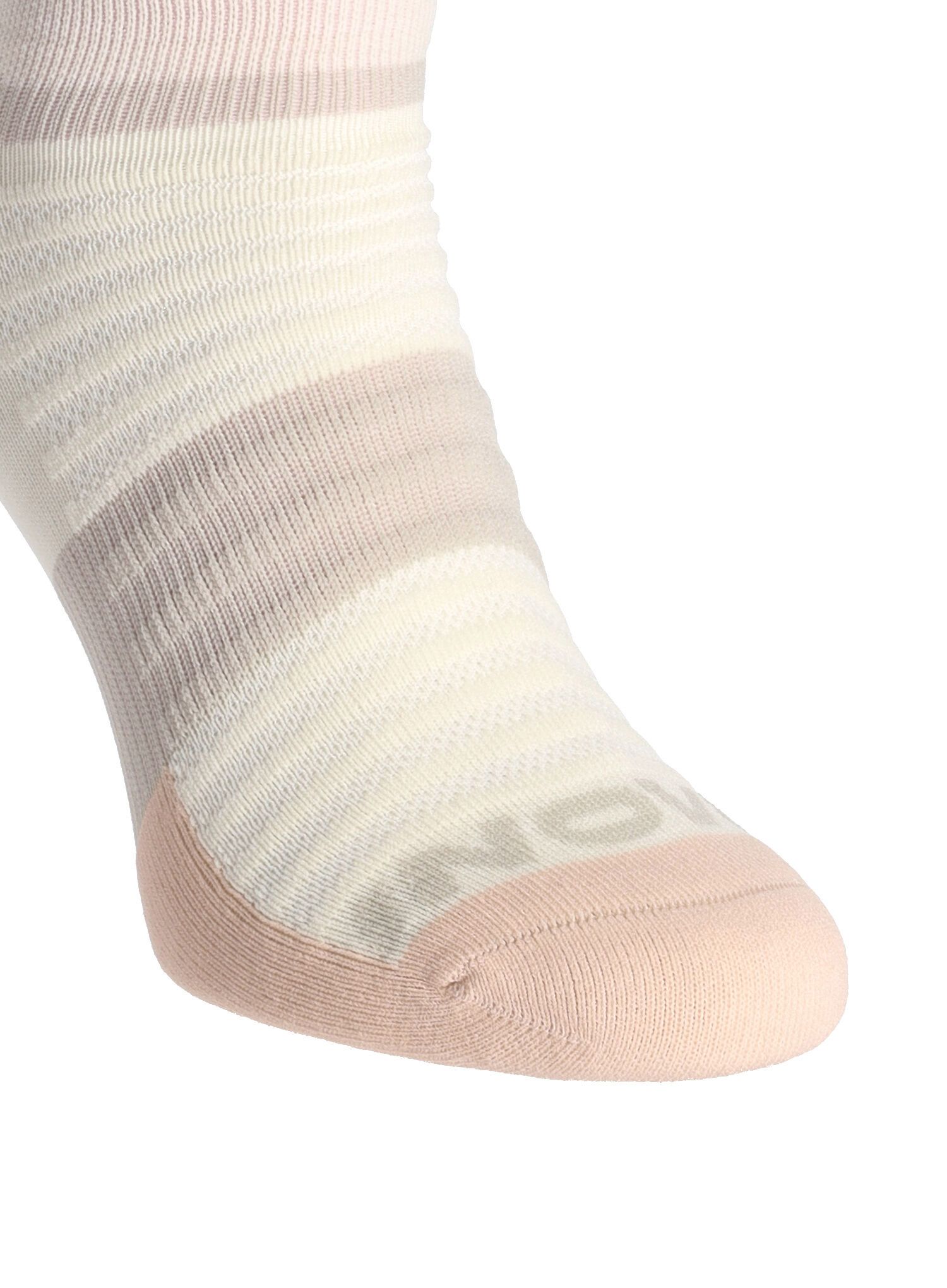 Шкарпетки для бігу жіночі Inov-8 Active Low - ivory/rose