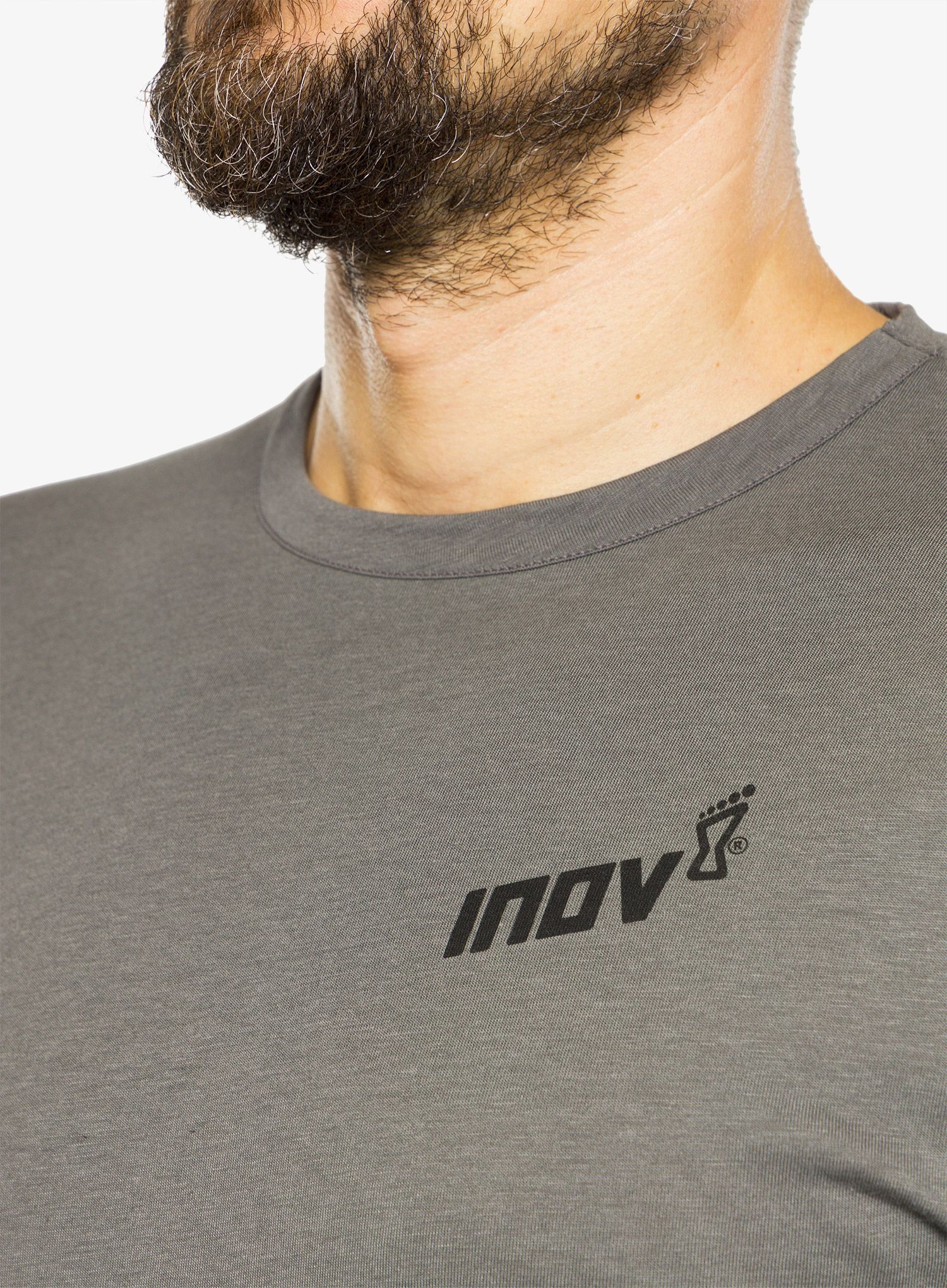 Лонгслів Inov-8 Graphic Tee LS Brand - grey