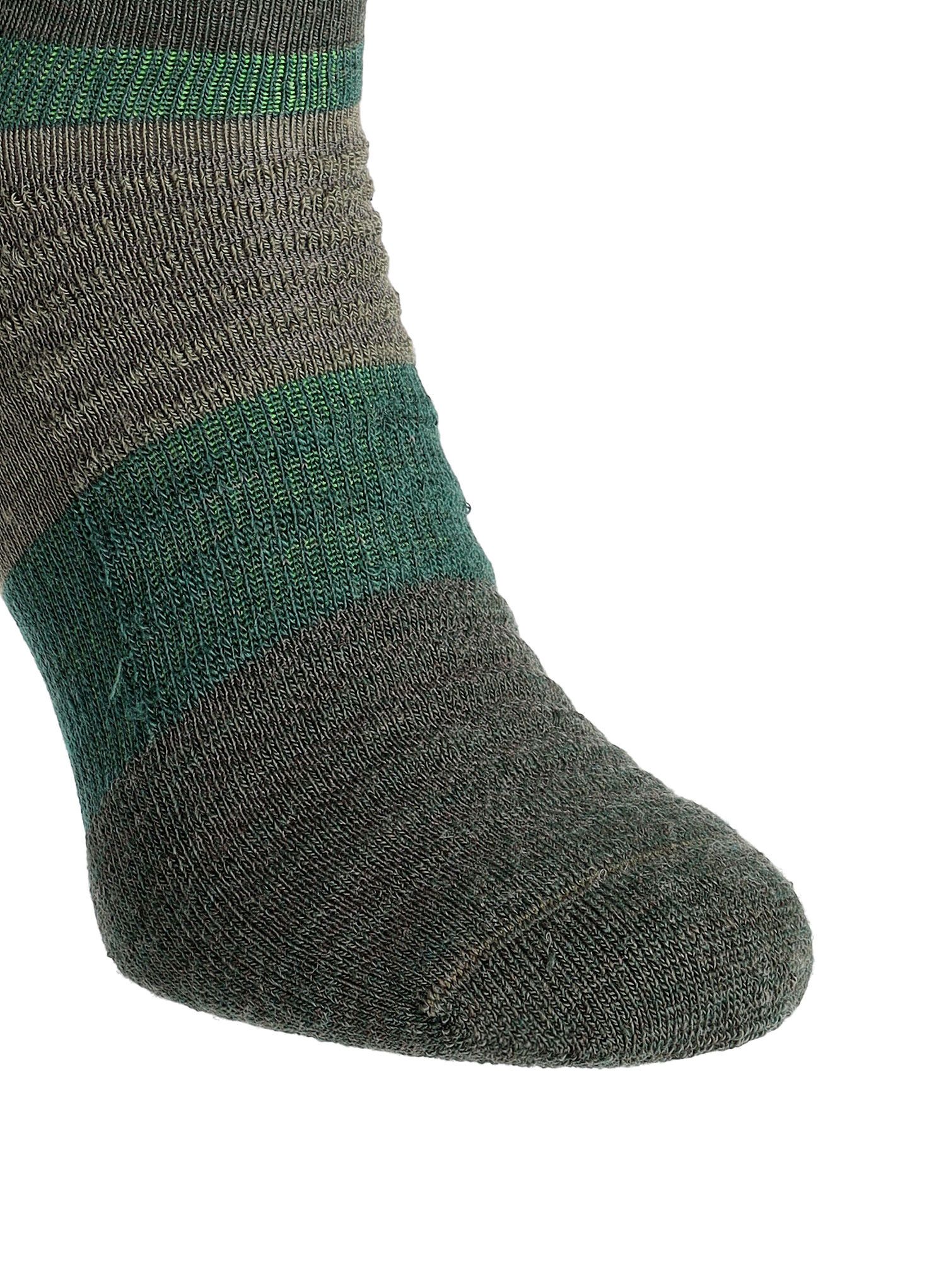 Шкарпетки з мериноса Inov-8 Merino Mid - dark green/melange