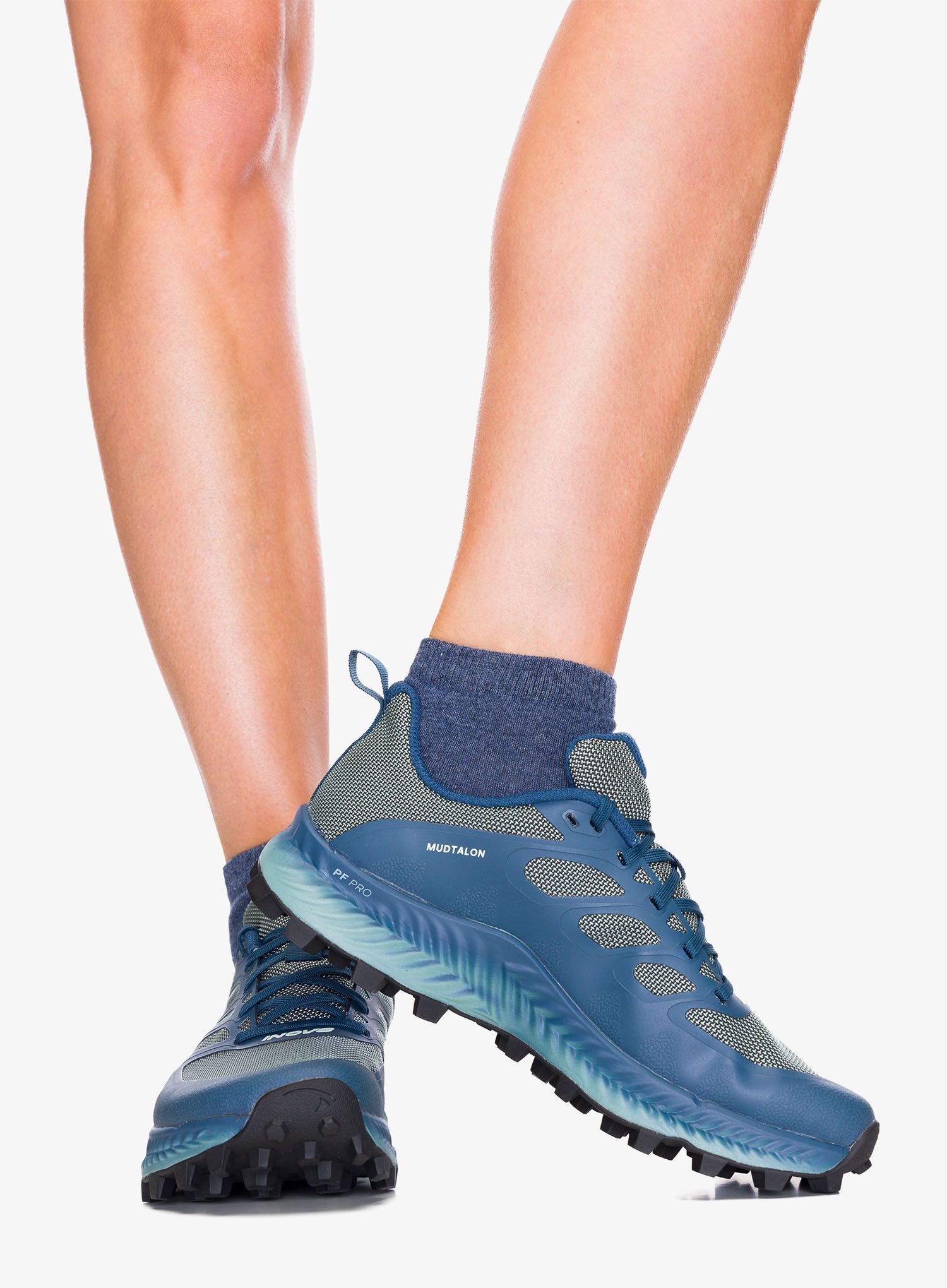 Черевики для трейлу жіночі Inov-8 MudTalon Precision - storm blue/navy